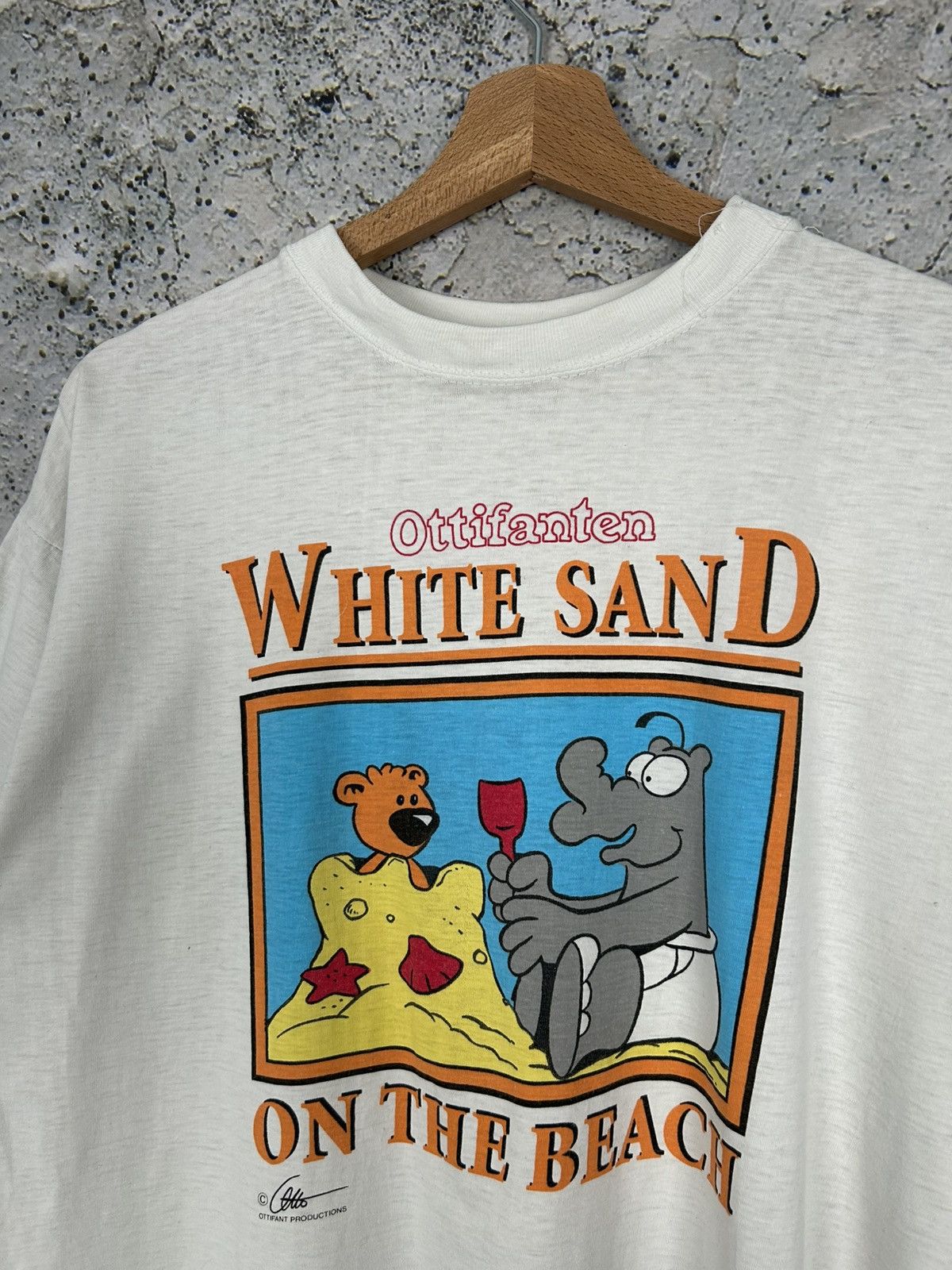 Vintage Vintage Cartoon Ottifanten Single Stitch Graphic Tee Size US L / EU 52-54 / 3 - 3 Thumbnail
