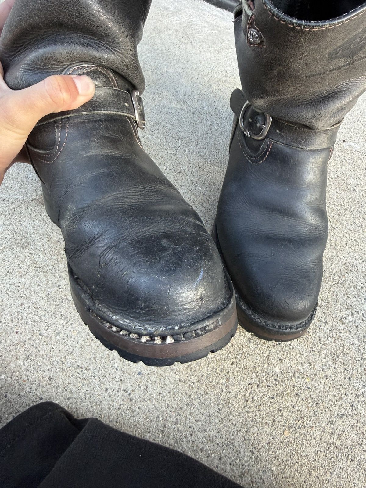 Chrome Hearts 1990s Chrome Hearts Wesco Boss Boots Size US 9 / EU 42 - 11 Thumbnail