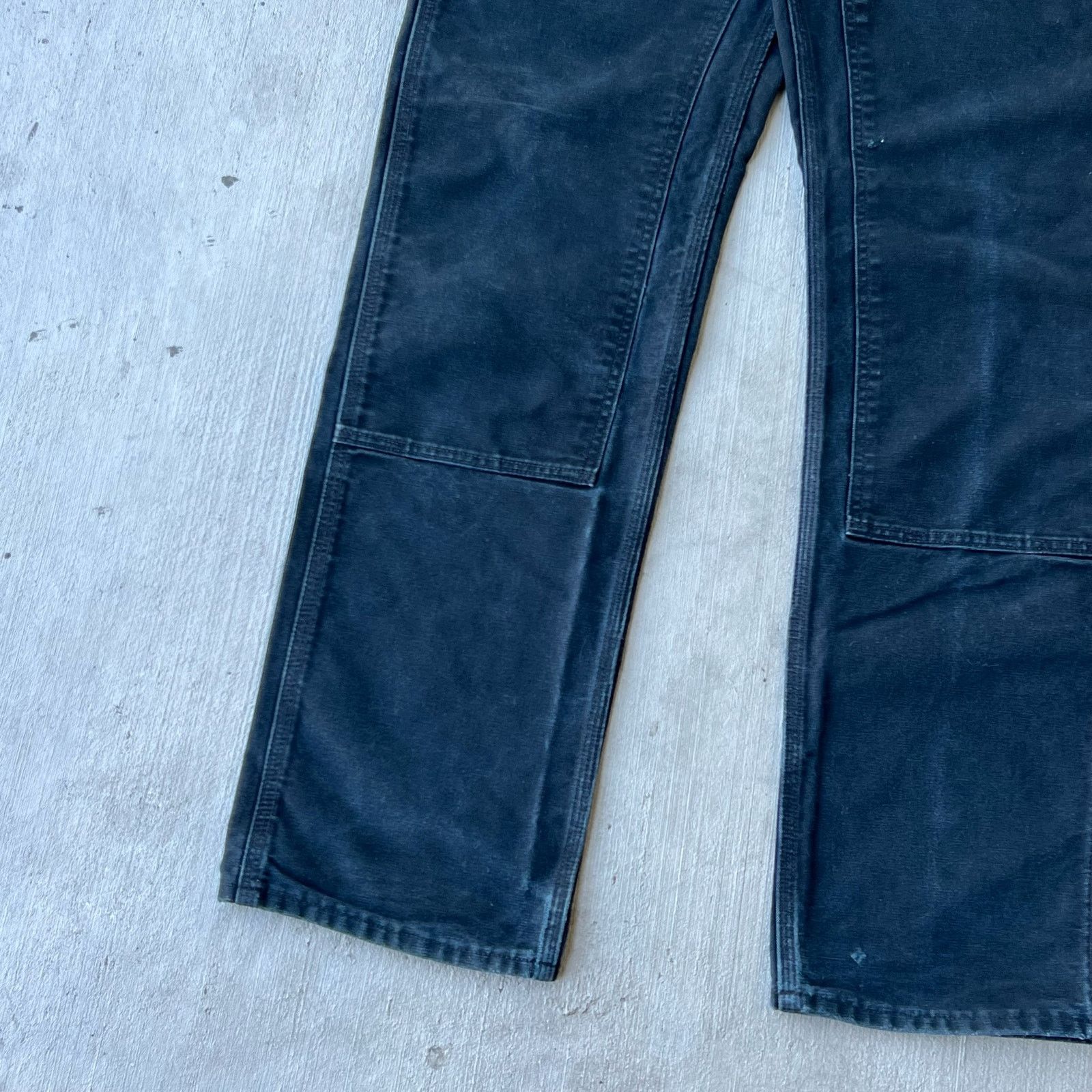 Carhartt × Vintage Carhartt black double knee work wear carpenter pants Size US 32 / EU 48 - 4 Thumbnail