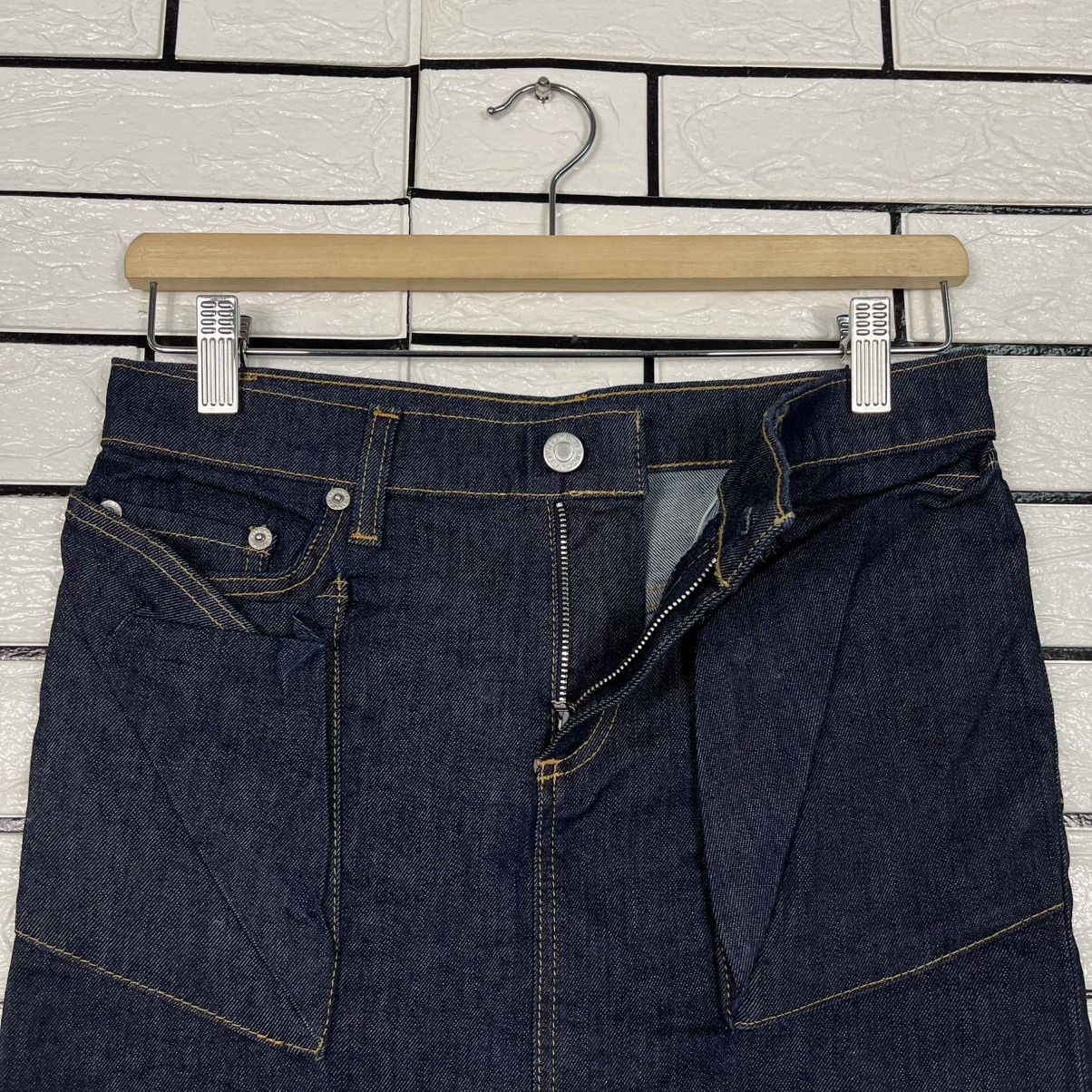 Japanese Brand Vintage Helmut Lang Denim Skirt Size 29" - 9 Thumbnail