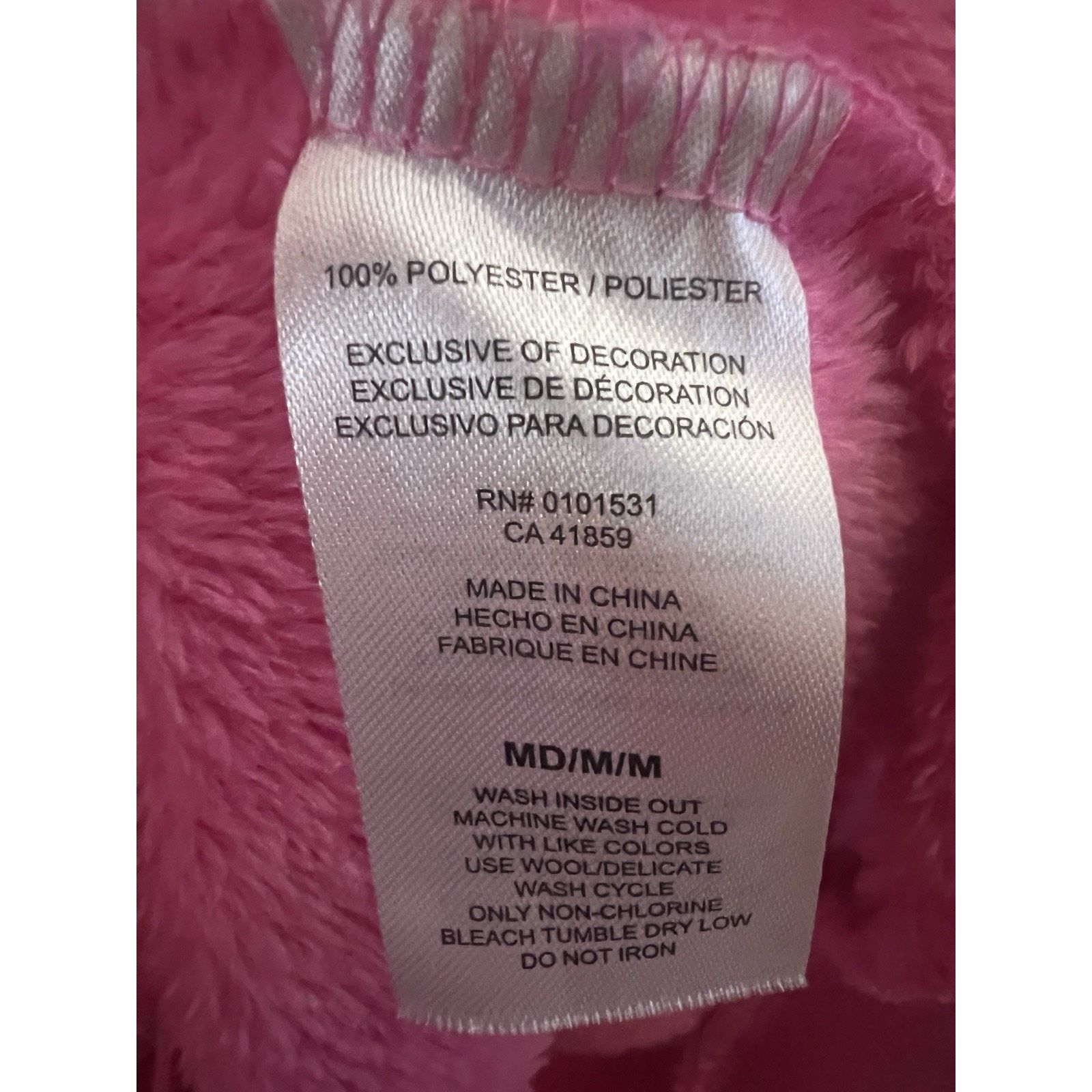 Other Barbie Pink Embroidered Velour 1/4 Zip Pullover Top Shirt M Size M / US 6-8 / IT 42-44 - 8 Thumbnail