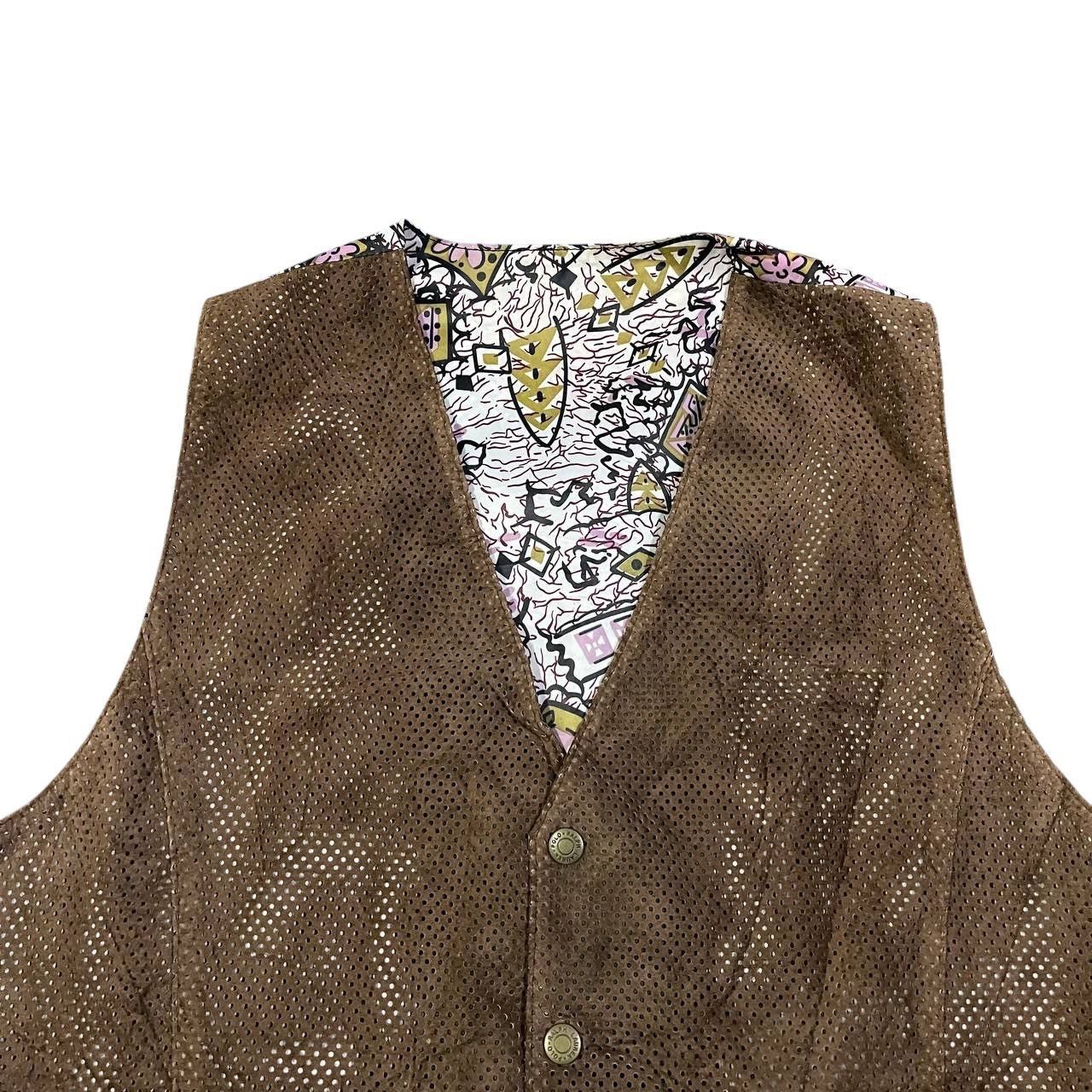 Polo Ralph Lauren Vintage Polo Ralph Lauren Leather Vest Size US S / EU 44-46 / 1 - 2 Thumbnail
