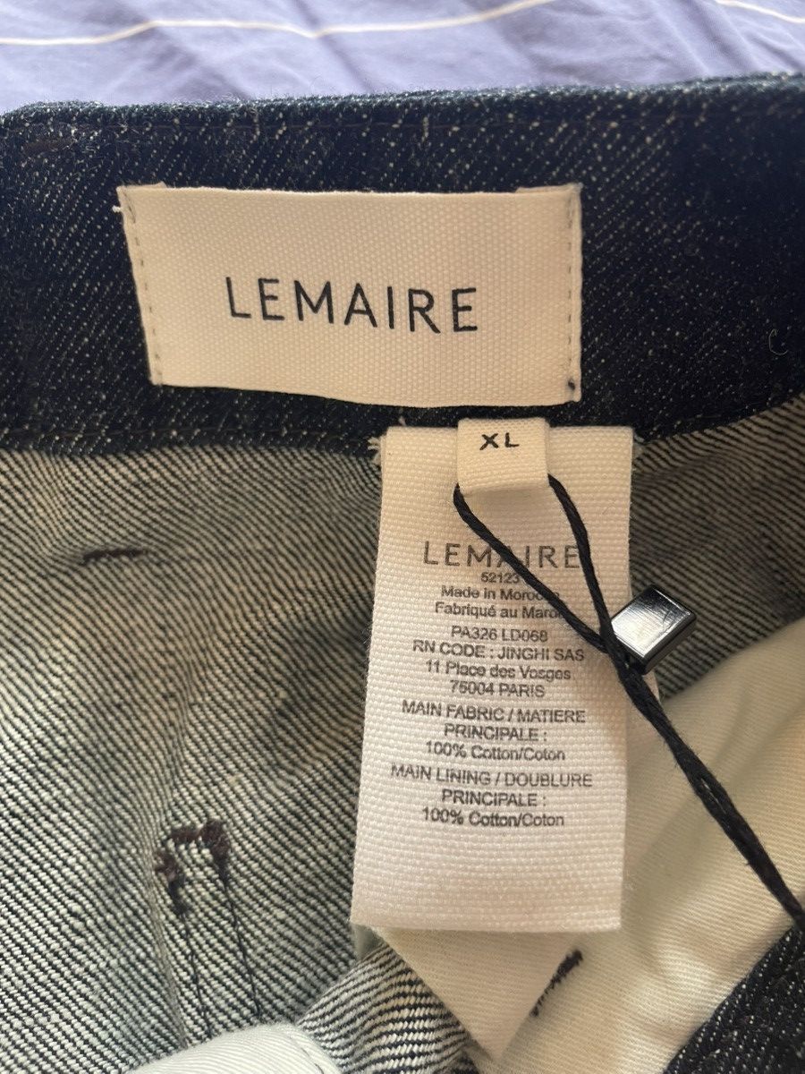 Lemaire LEMAIRE TWISTED BELTED PANTS JEANS XL INDIGO BNWT Size US 36 / EU 52 - 5 Thumbnail