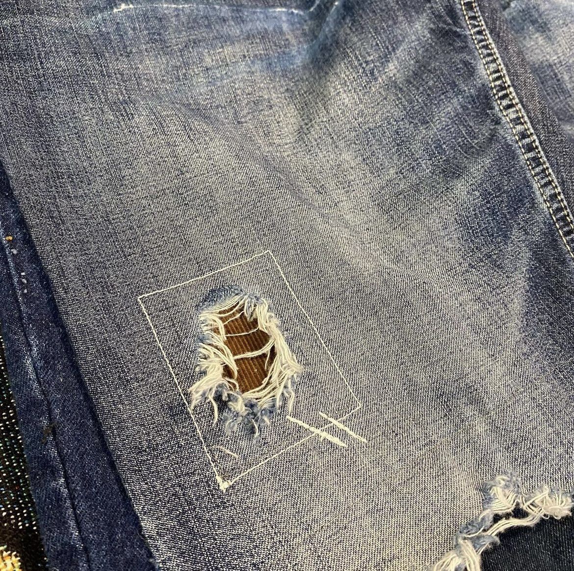 If Six Was Nine × Levi's × Vintage 1 of 1 'PACK RAT DENIM' Size US 32 / EU 48 - 5 Thumbnail