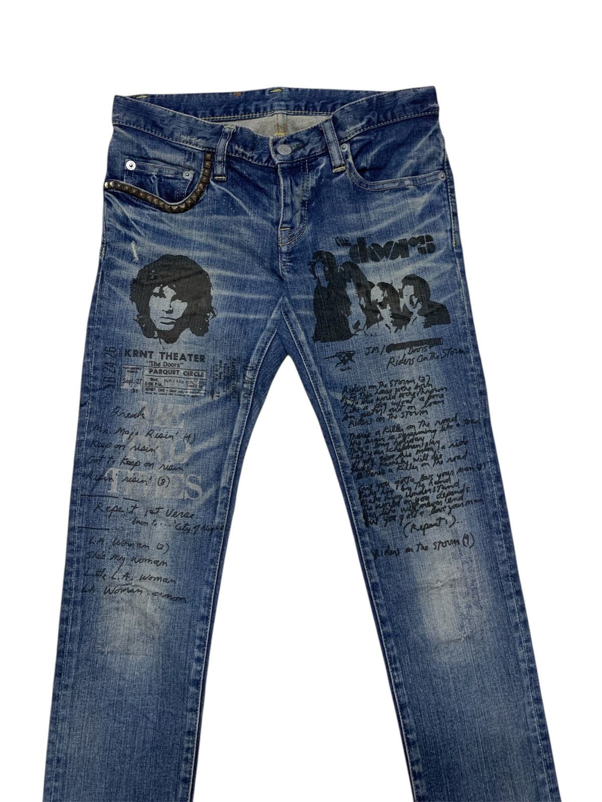 Hysteric Glamour Vintage HYSTERIC GLAMOUR THE DOOR Size 28" / US 6 / IT 42 - 2 Thumbnail