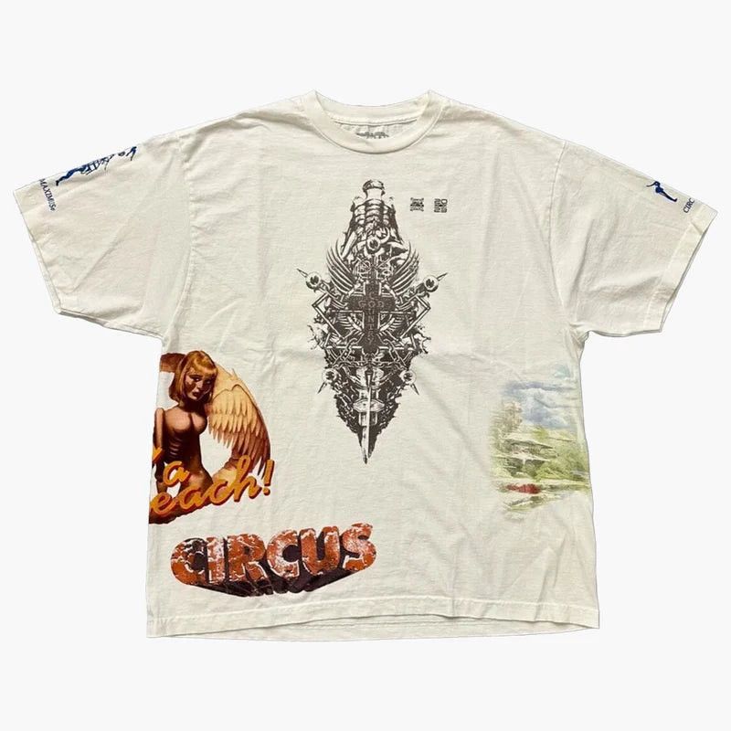 Travis Scott Travis Scott Circus Maximus Utopia Tour Shirt WHITE Size US XXL / EU 58 / 5 - 1 Thumbnail