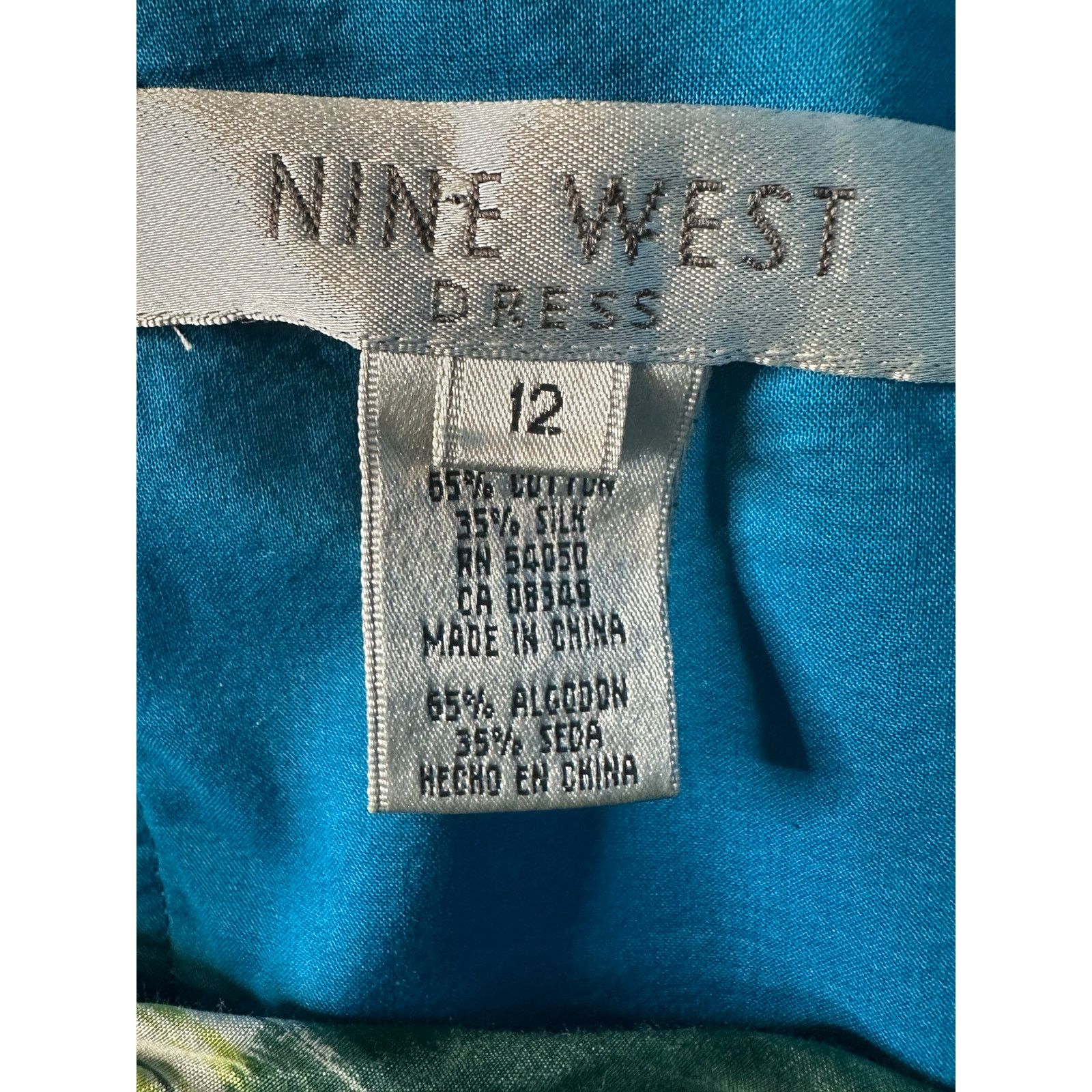 Nine West Nine West colorful Y2K strapless party dress size 12 Size XL / US 12-14 / IT 48-50 - 5 Thumbnail