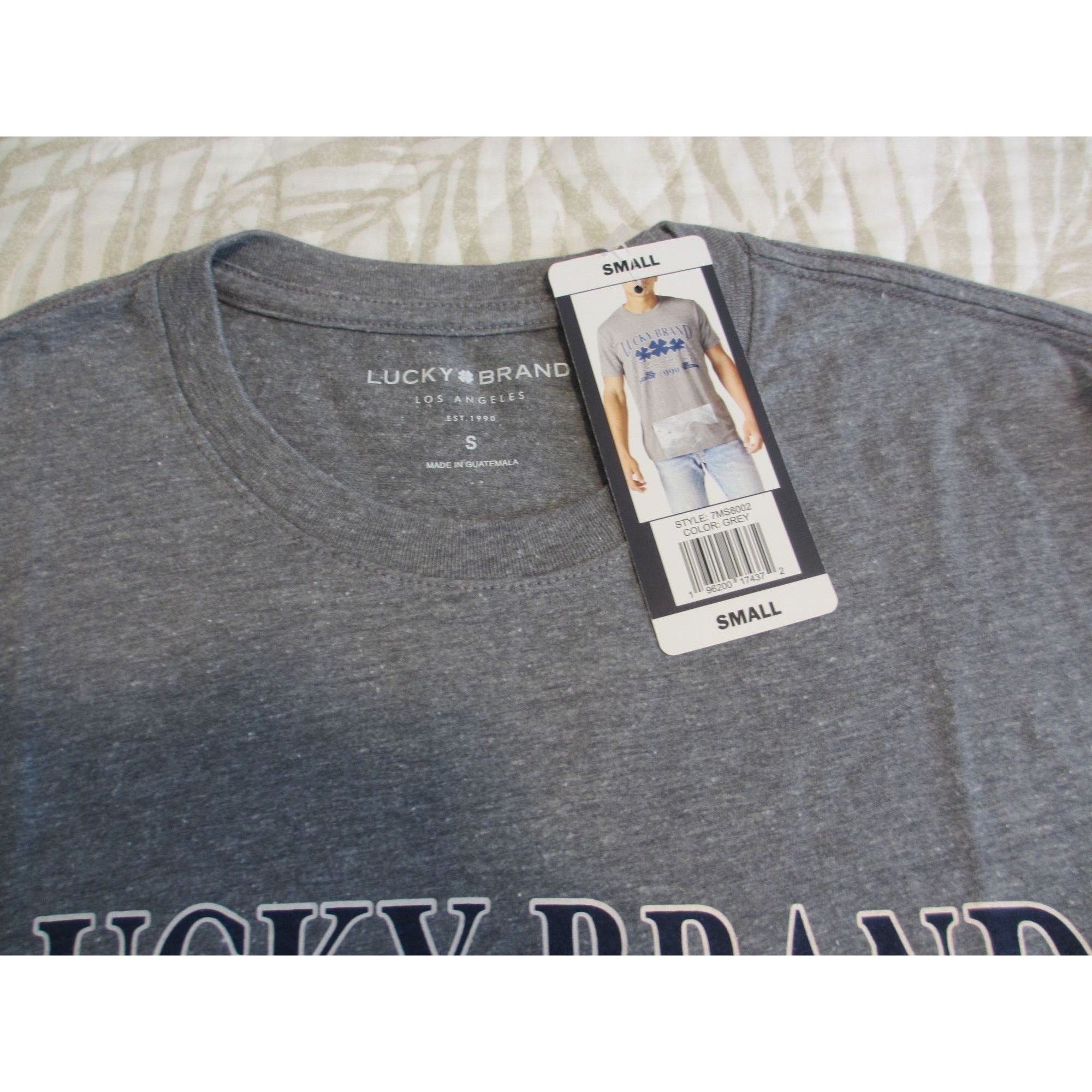 Lucky Brand LUCKY BRAND GREY TSHIRT SMALL Size US S / EU 44-46 / 1 - 1 Thumbnail