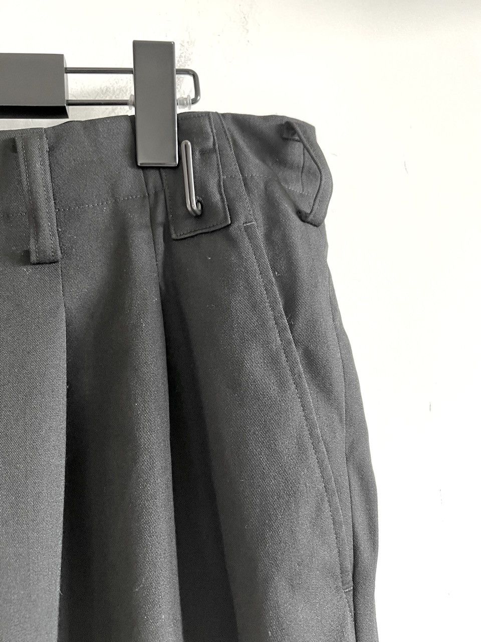Yohji Yamamoto Yohji Yamamoto Pour Homme W/Gabardine Side Button 2Tuck Pant Size US 32 / EU 48 - 11 Thumbnail