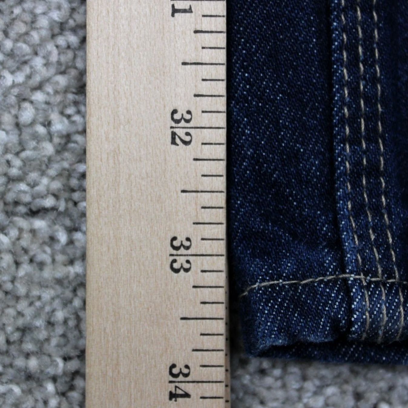 Vintage Tyndale FR Jeans Mens 35x34 Blue 5-Pocket Flame-Resistant Denim Workwear Jeans FRMC FLF 800 Flame Resistant Workwear Size US 35 - 4 Thumbnail