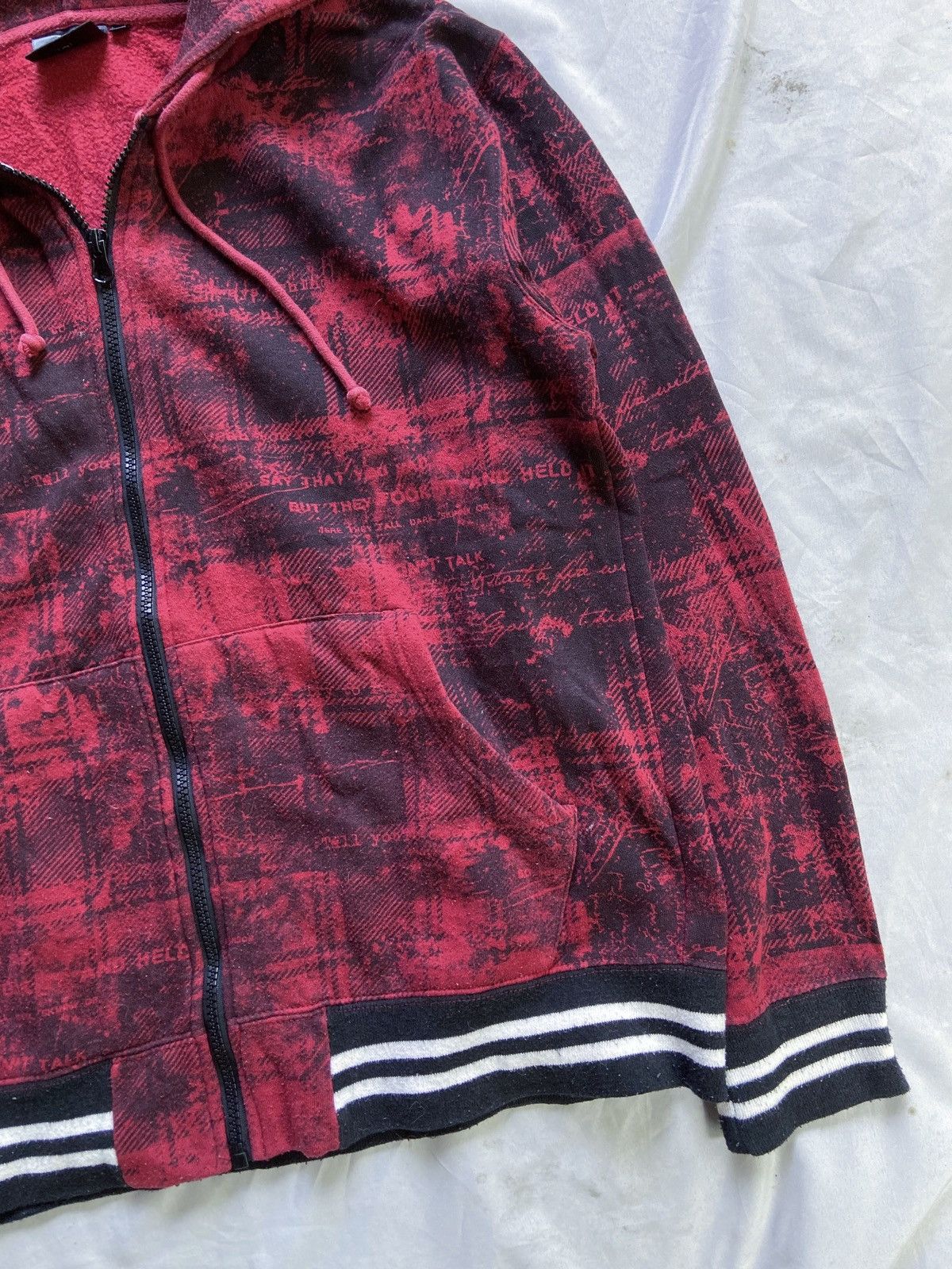 Japanese Brand SAY THAT YOU HAD BUT THEY POOR AND HELL ZIP HOODIE Size US M / EU 48-50 / 2 - 3 Thumbnail