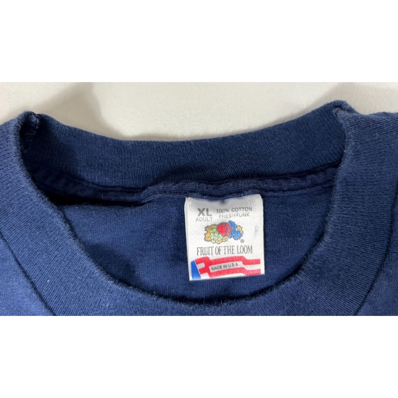 Fruit Of The Loom VINTAGE San Francisco T-Shirt Men XL 90s Embroidered Fruit of the Loom Cotton Blue Size US XL / EU 56 / 4 - 5 Thumbnail