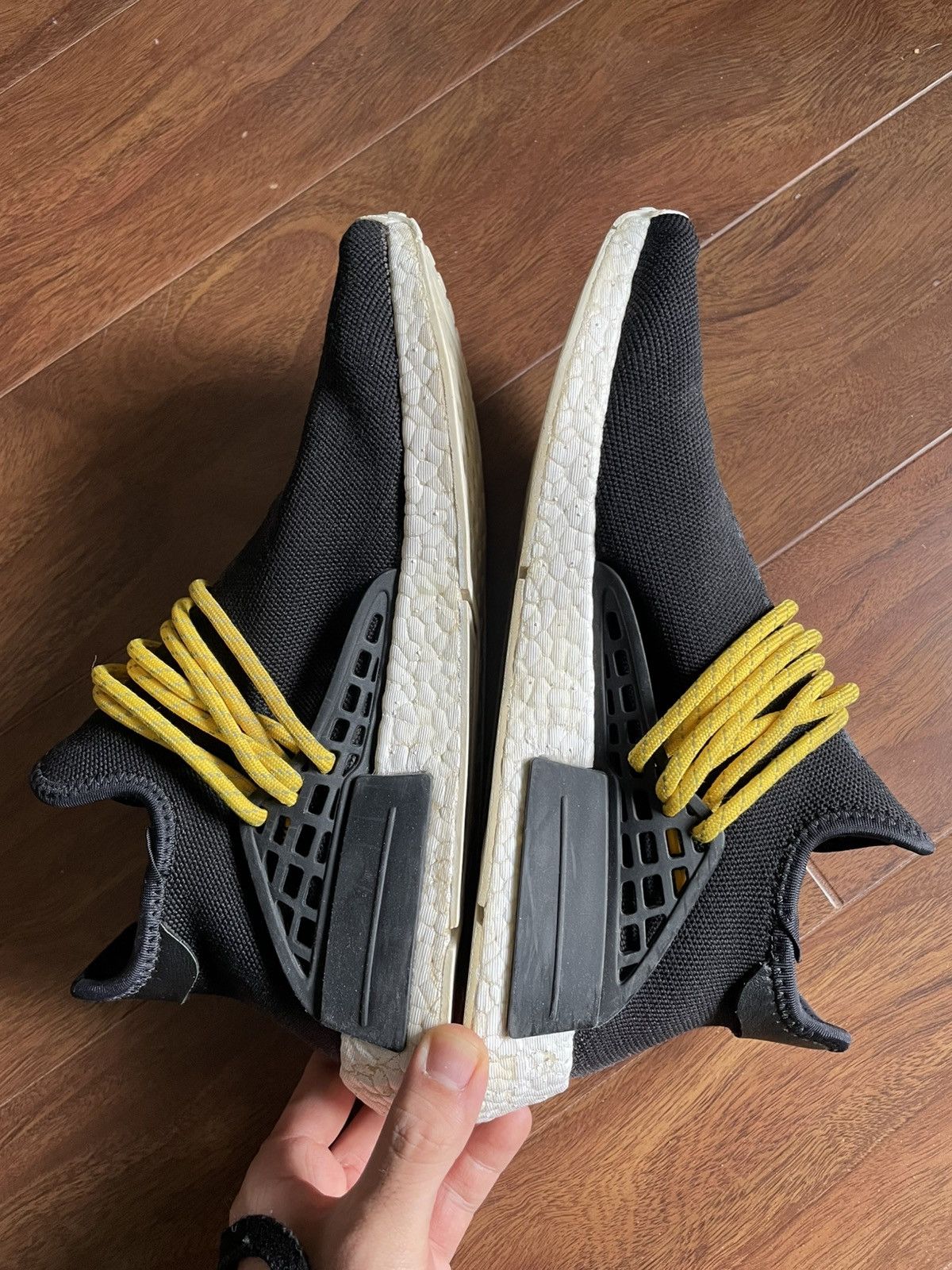 Adidas × Humanrace × Pharrell Adidas NMD Human Race Pharrell Human Species Size US 9 / EU 42 - 4 Thumbnail