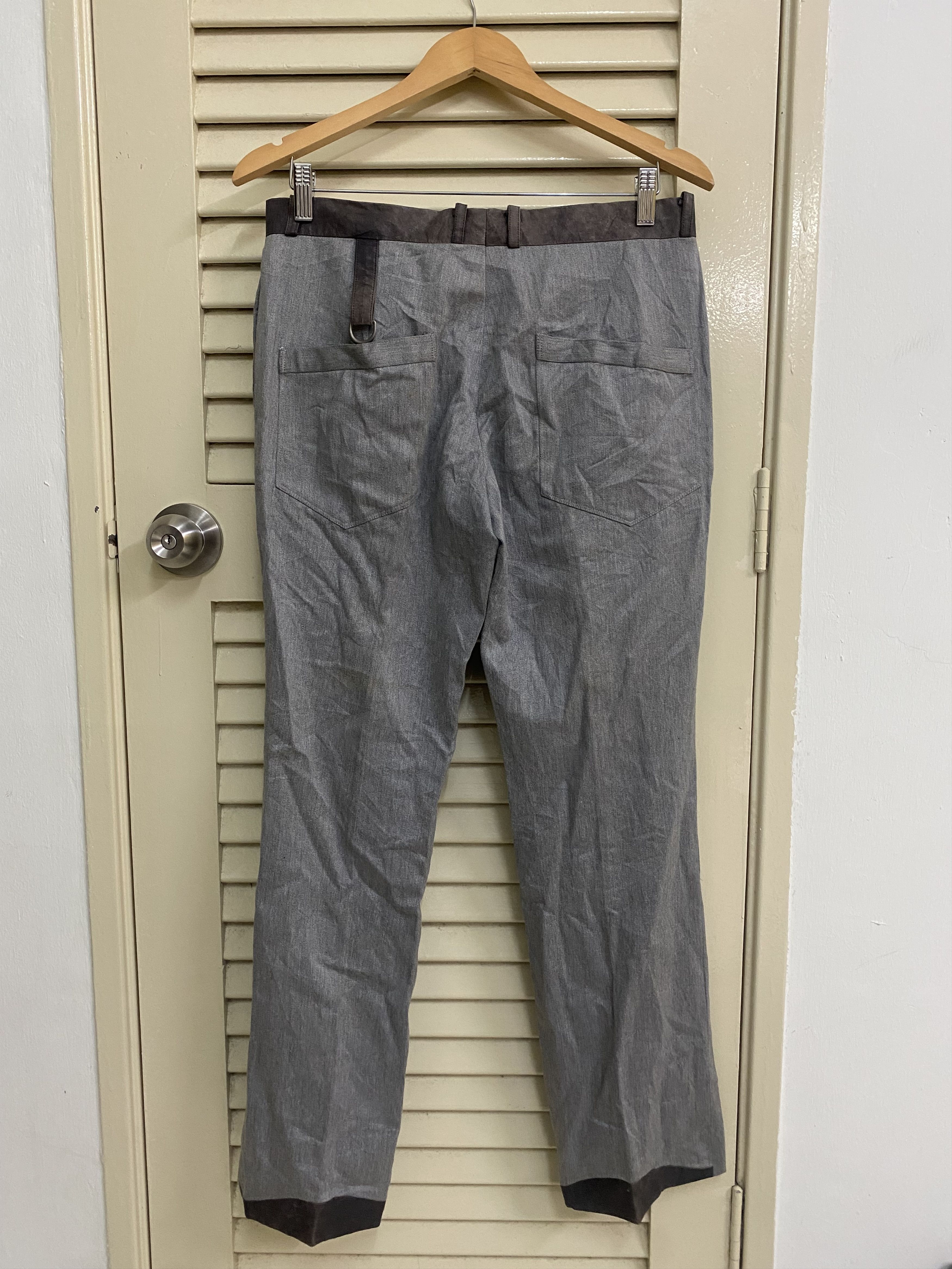 Japanese Brand Actor Japanese Ishinn Goat Skin Pants Size US 32 / EU 48 - 2 Thumbnail