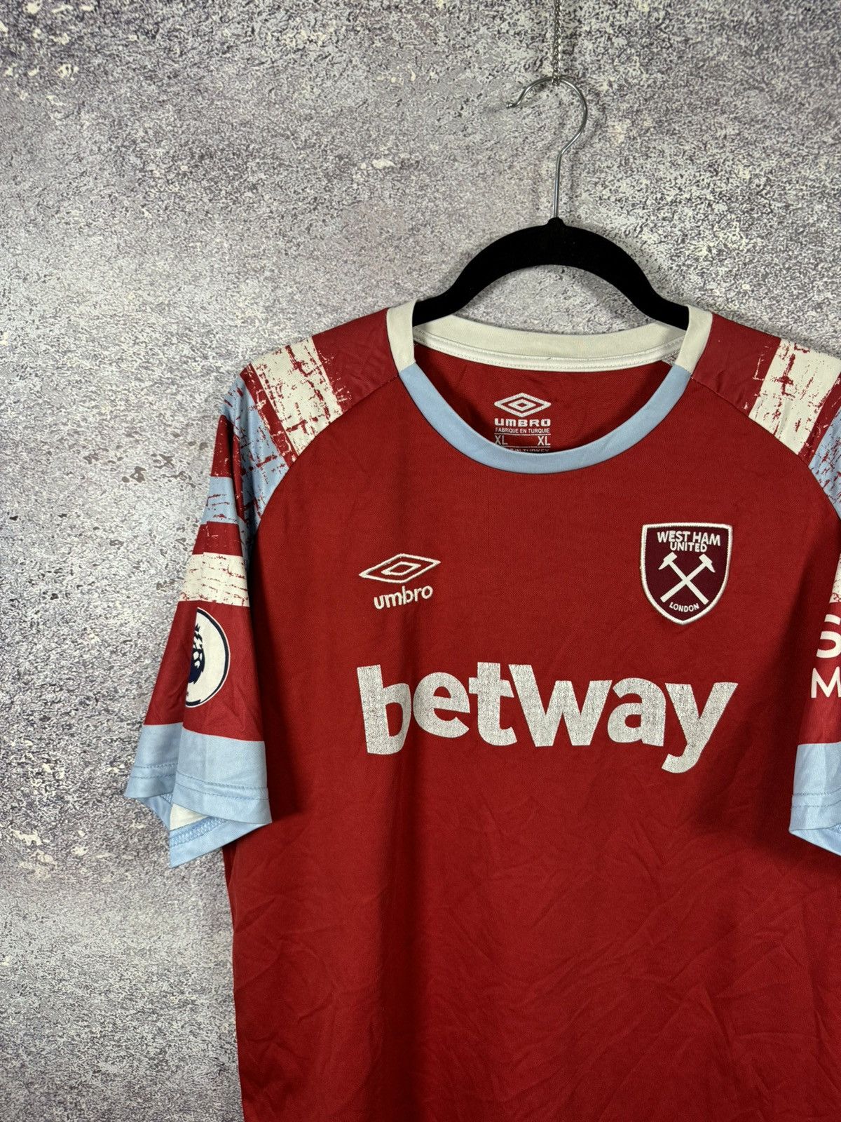 Vintage Vintage West Ham United 2022/23 Umbro Fan Jersey Blokcore XL Size US XL / EU 56 / 4 - 3 Thumbnail