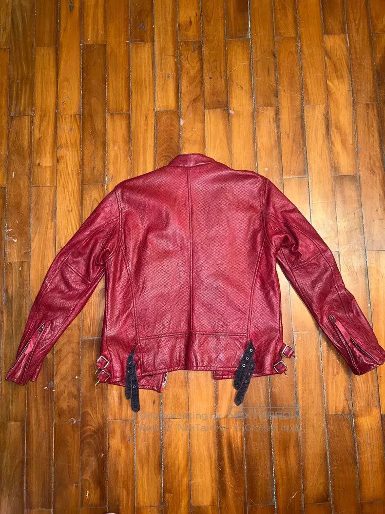 Other Classic motorcycle vintage leather jacket Size US M / EU 48-50 / 2 - 5 Thumbnail