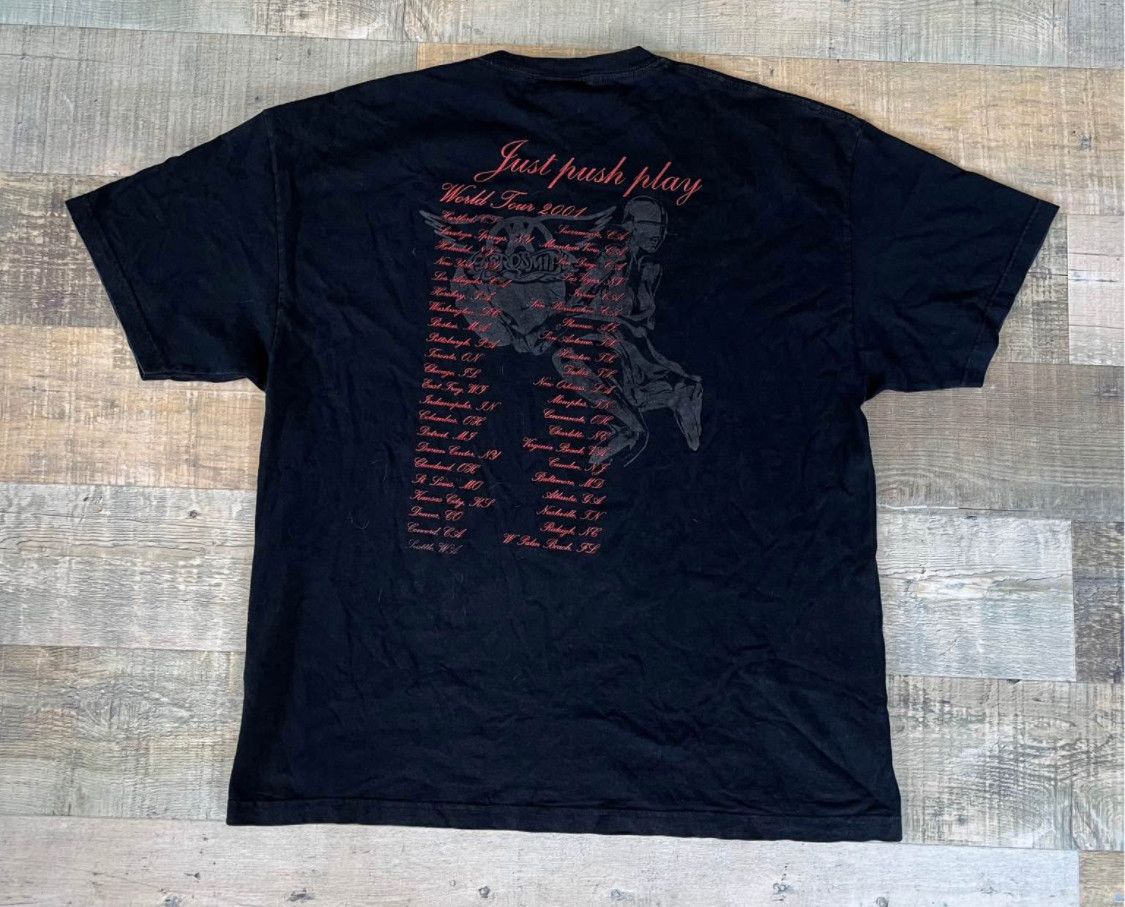 Giant Aerosmith 2001 XL Just Push Play Vintage Size US XL / EU 56 / 4 - 2 Thumbnail