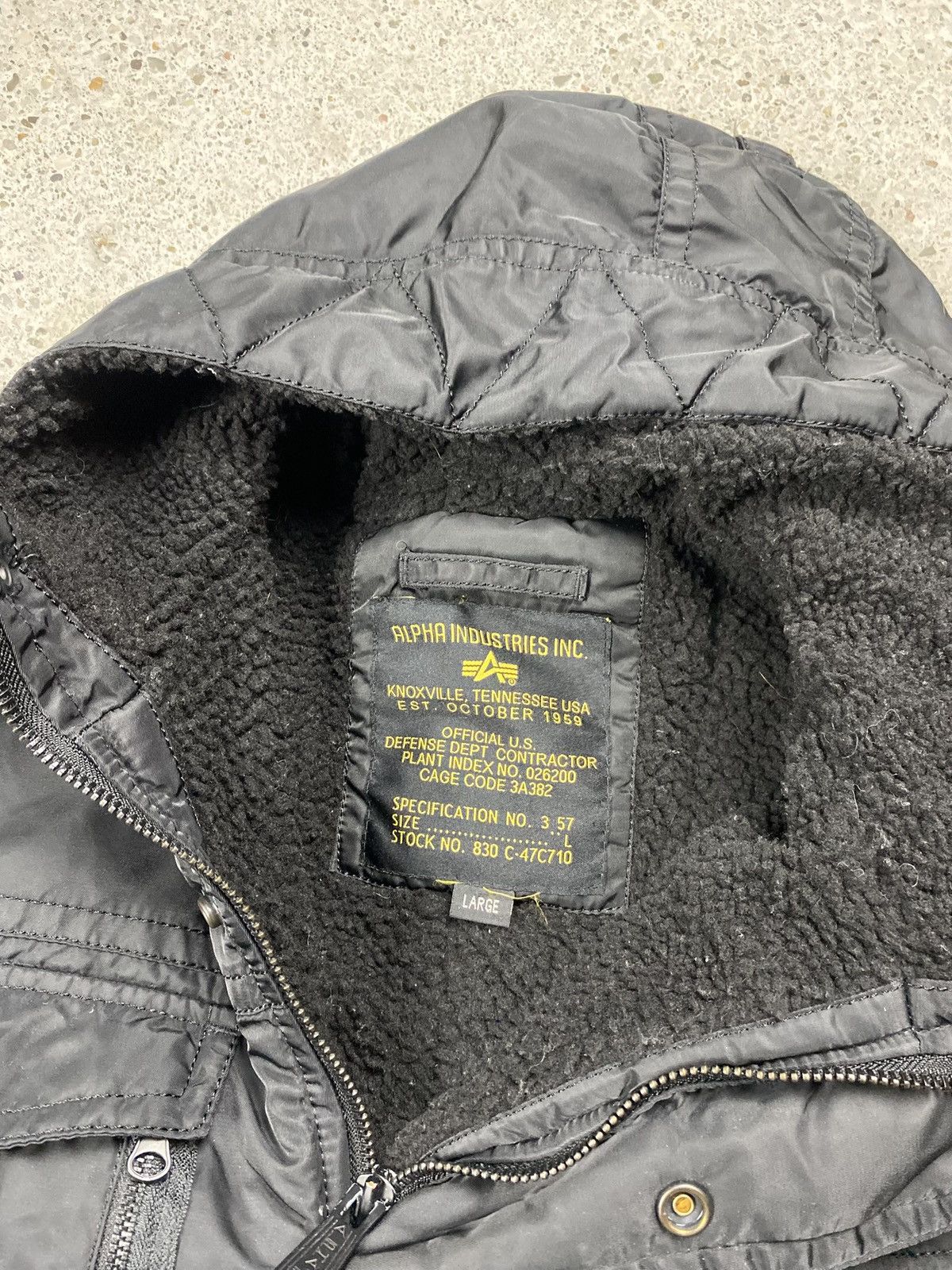 Alpha Industries Alpha industries sherpa trenach coat jacket black Size US L / EU 52-54 / 3 - 10 Thumbnail