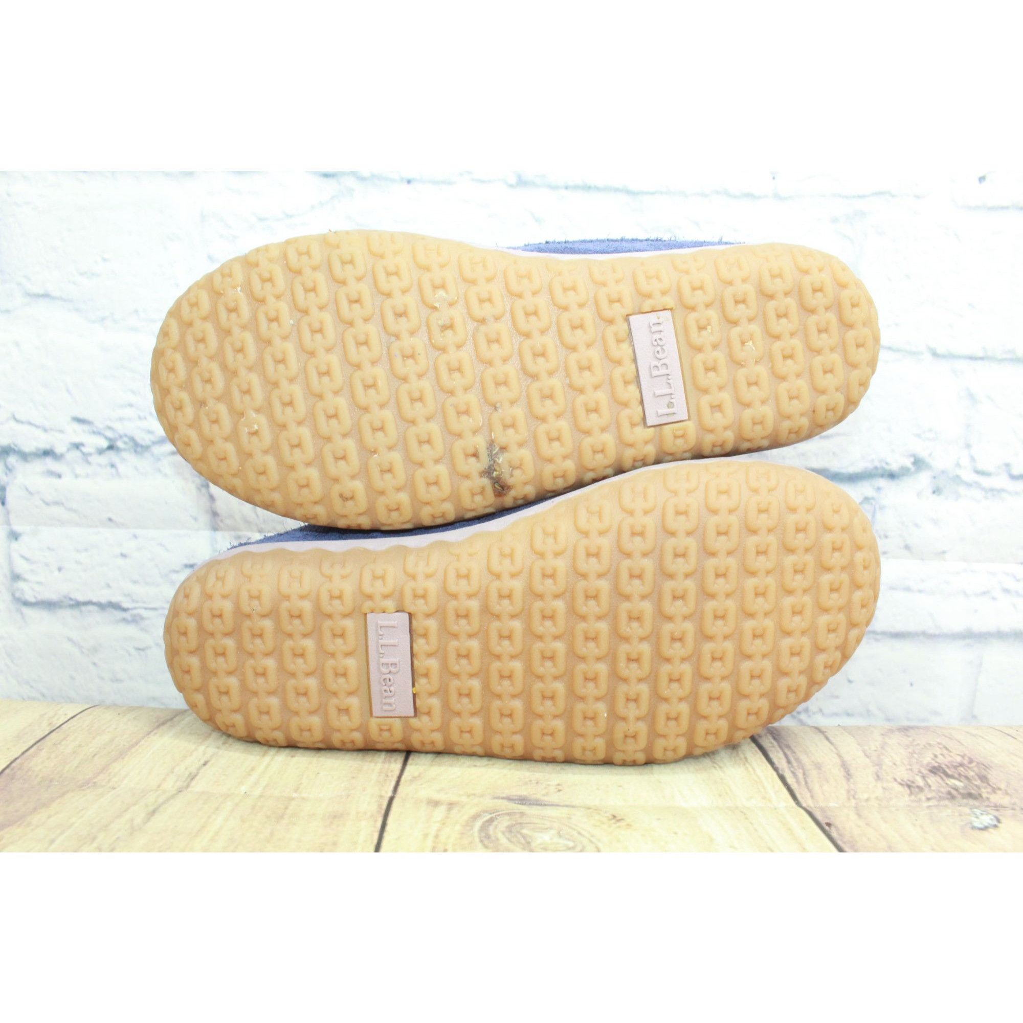 L.L. Bean LL Bean Women's Fleece Lined Mountain Moccasin Slippers Size US 8 / IT 38 - 9 Thumbnail