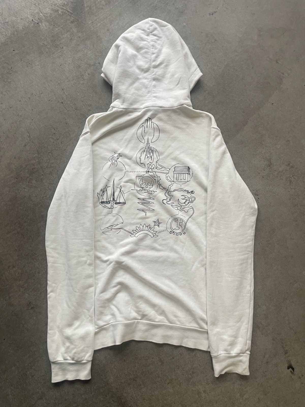 Raf Simons raf simons ss04 “may the circle be unbroken” religious hoodi Size US M / EU 48-50 / 2 - 2 Thumbnail