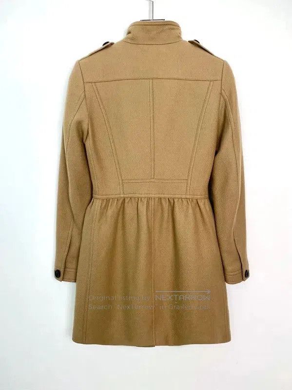 Burberry Burberry Brown Cotton Women's Coat. Size XS / US 0-2 / IT 36-38 - 2 Thumbnail