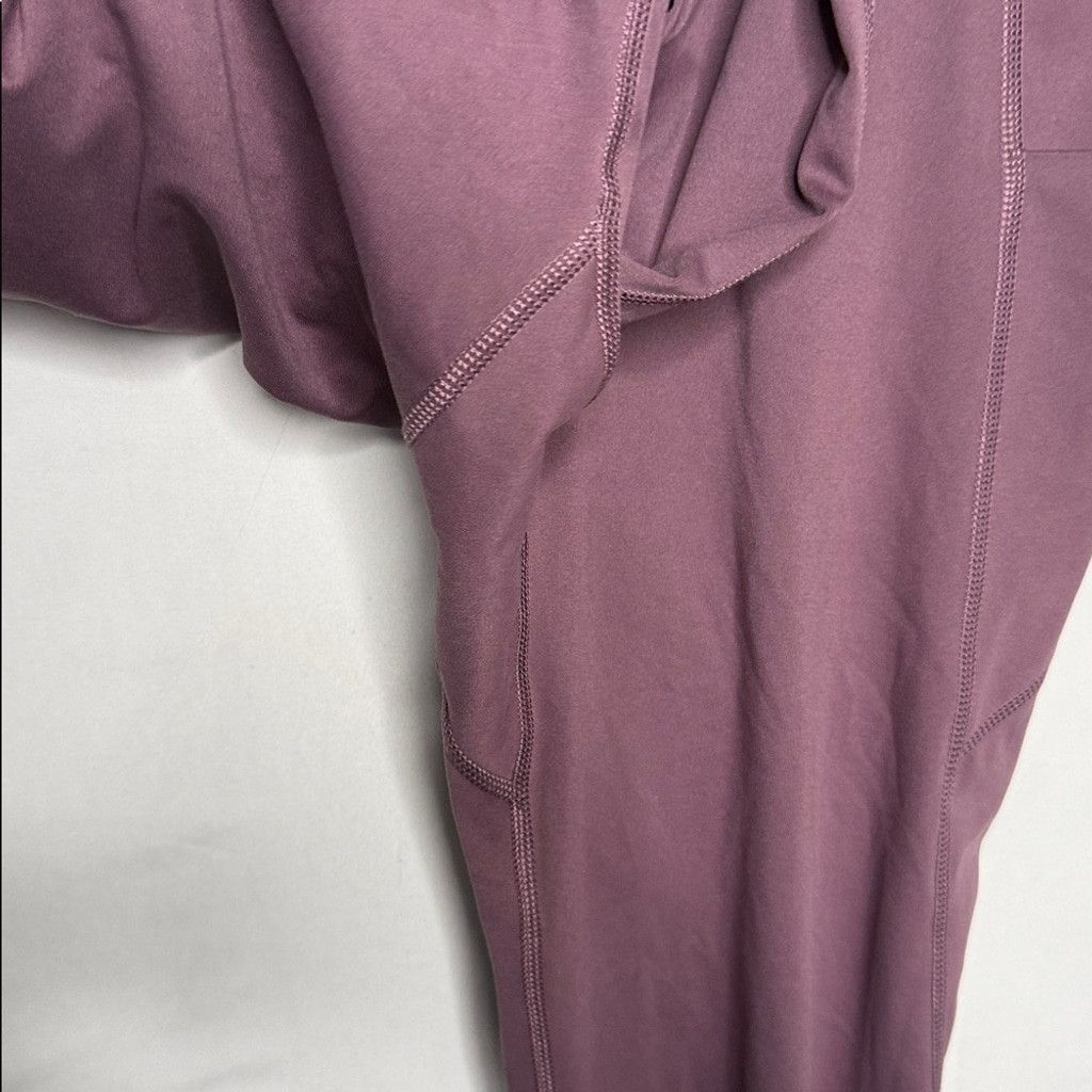 Uniqlo NWOT UNIQLO Airism ultra stretch purple leggings pockets S Size 26" / US 2 / IT 38 - 7 Thumbnail