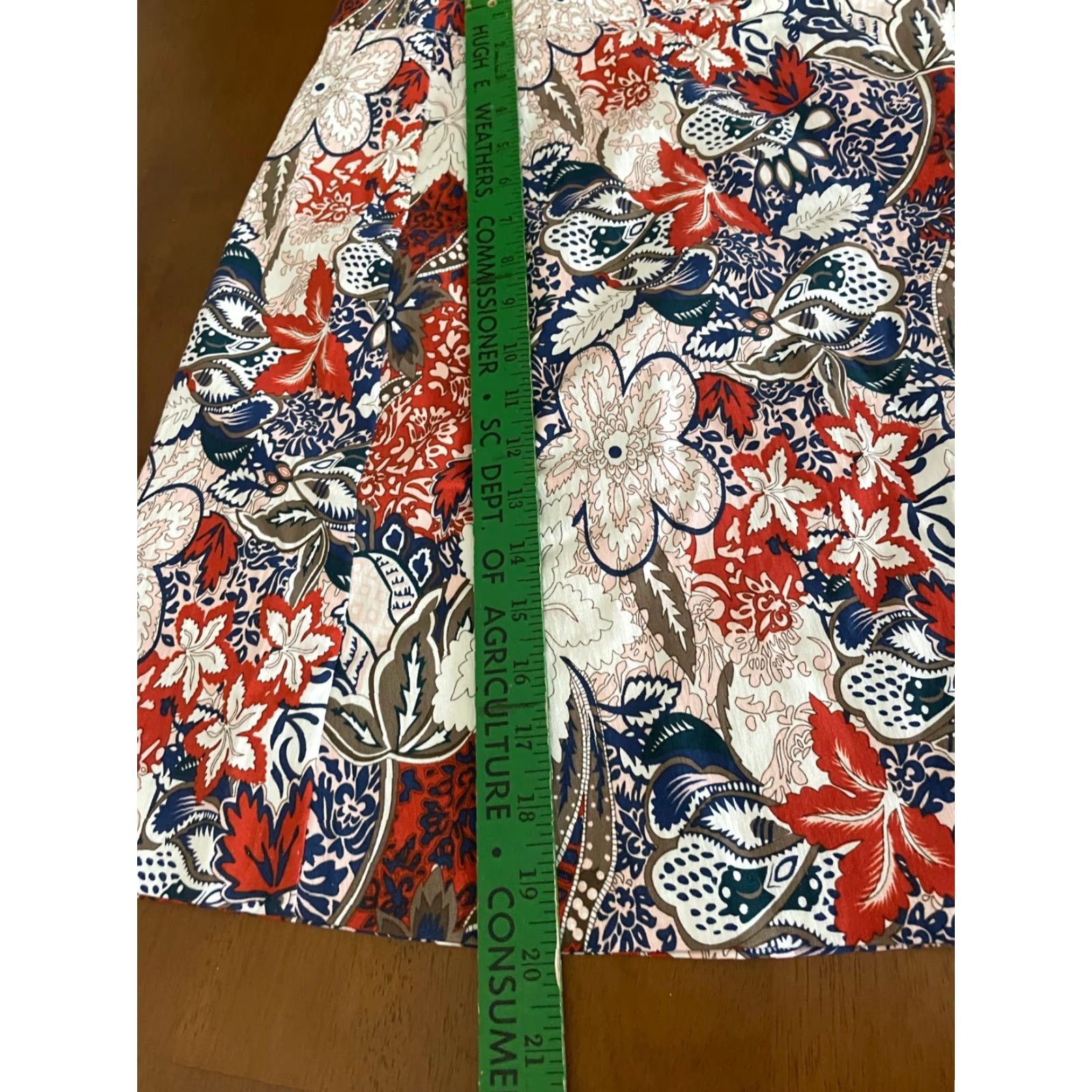 Vintage VINTAGE? Margaret M Deandra Floral Skirt Stitch Fix Size Small NWT Size 28" / US 6 / IT 42 - 7 Thumbnail