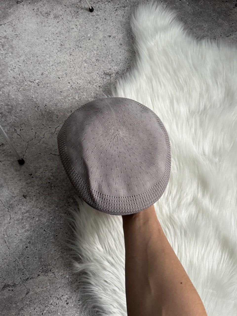 Kangol × Vintage Vintage Kangol Grey Y2K hat flat cap Size ONE SIZE - 3 Thumbnail