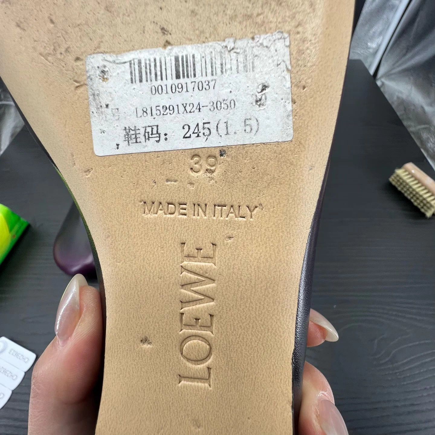 Loewe LOEWE Purple Mules 39 Boxed Like New Size US 8.5 / IT 38.5 - 9 Thumbnail