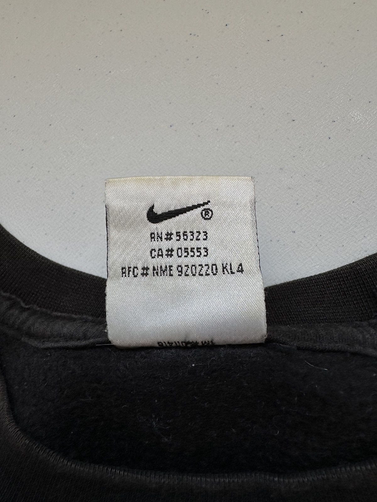 Nike Vintage Y2k Nike Big Swoosh Sweatshirt Oversized Size US L / EU 52-54 / 3 - 8 Thumbnail