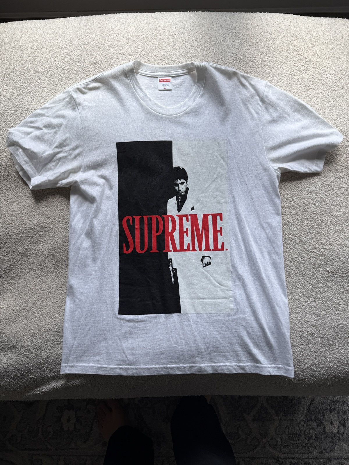 Tee Scarface Black Split 【稀少‼️】Supreme XL