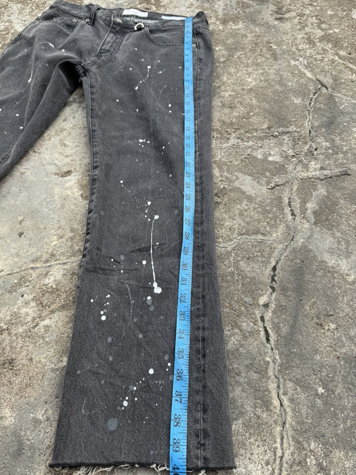 TONYWACK TONYWACK DENIM PAINTED PANTS CUT STYLED Size US 32 / EU 48 - 7 Thumbnail