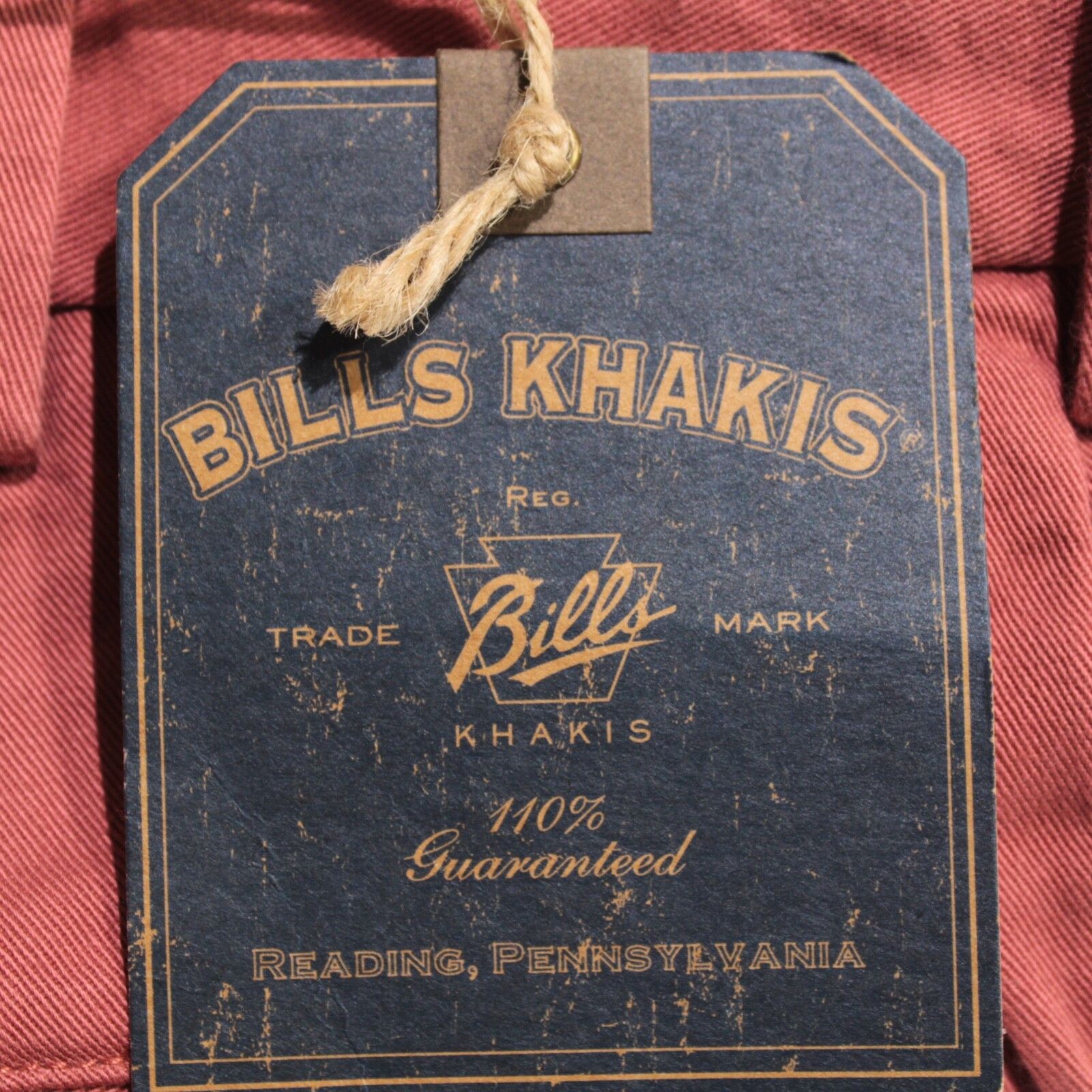 Bills Khakis Bills Khakis New with tags Chino Size 40 US In Red Size US 40 / EU 56 - 5 Thumbnail