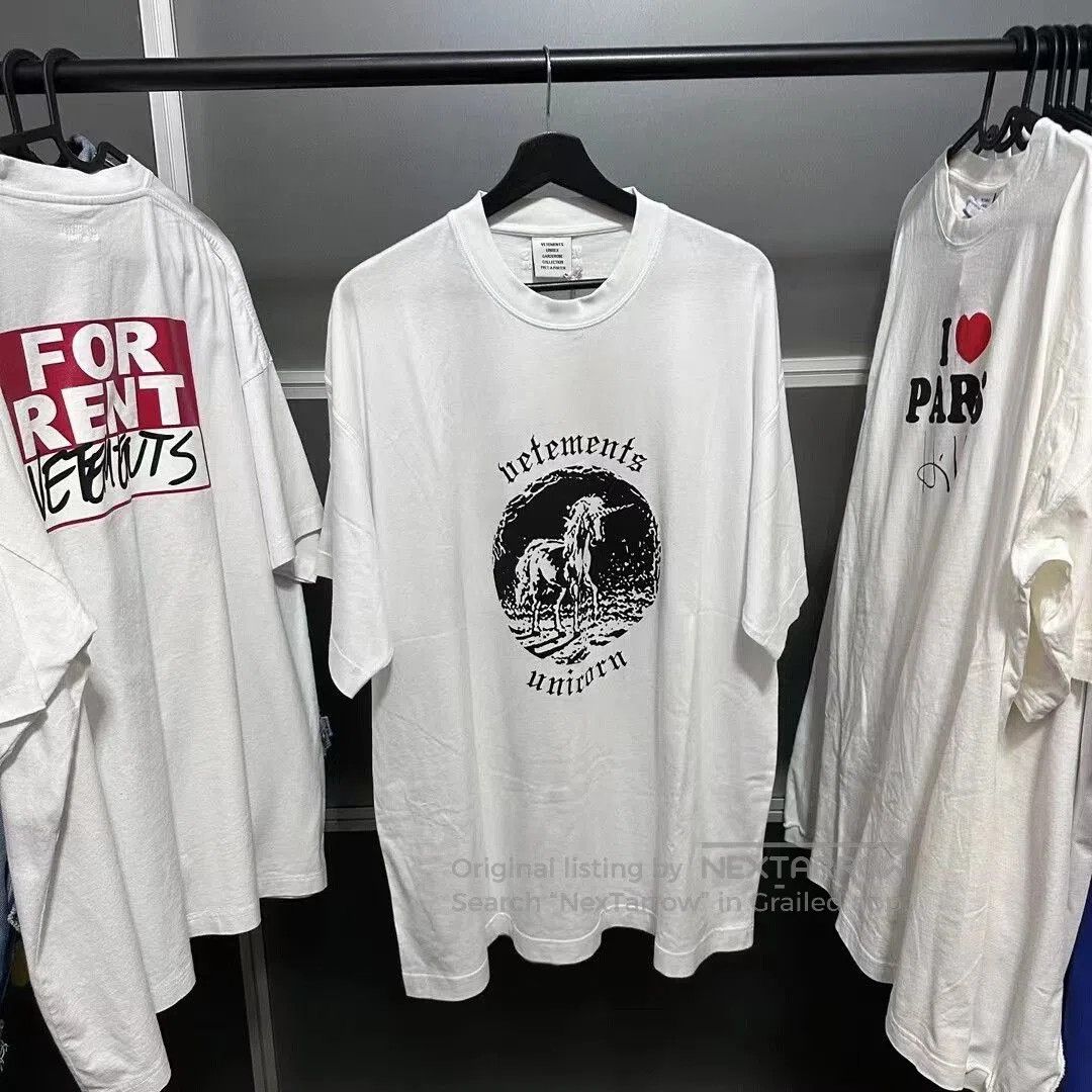 Vetements New Vetements Short Sleeve T. Size US M / EU 48-50 / 2 - 1 Thumbnail