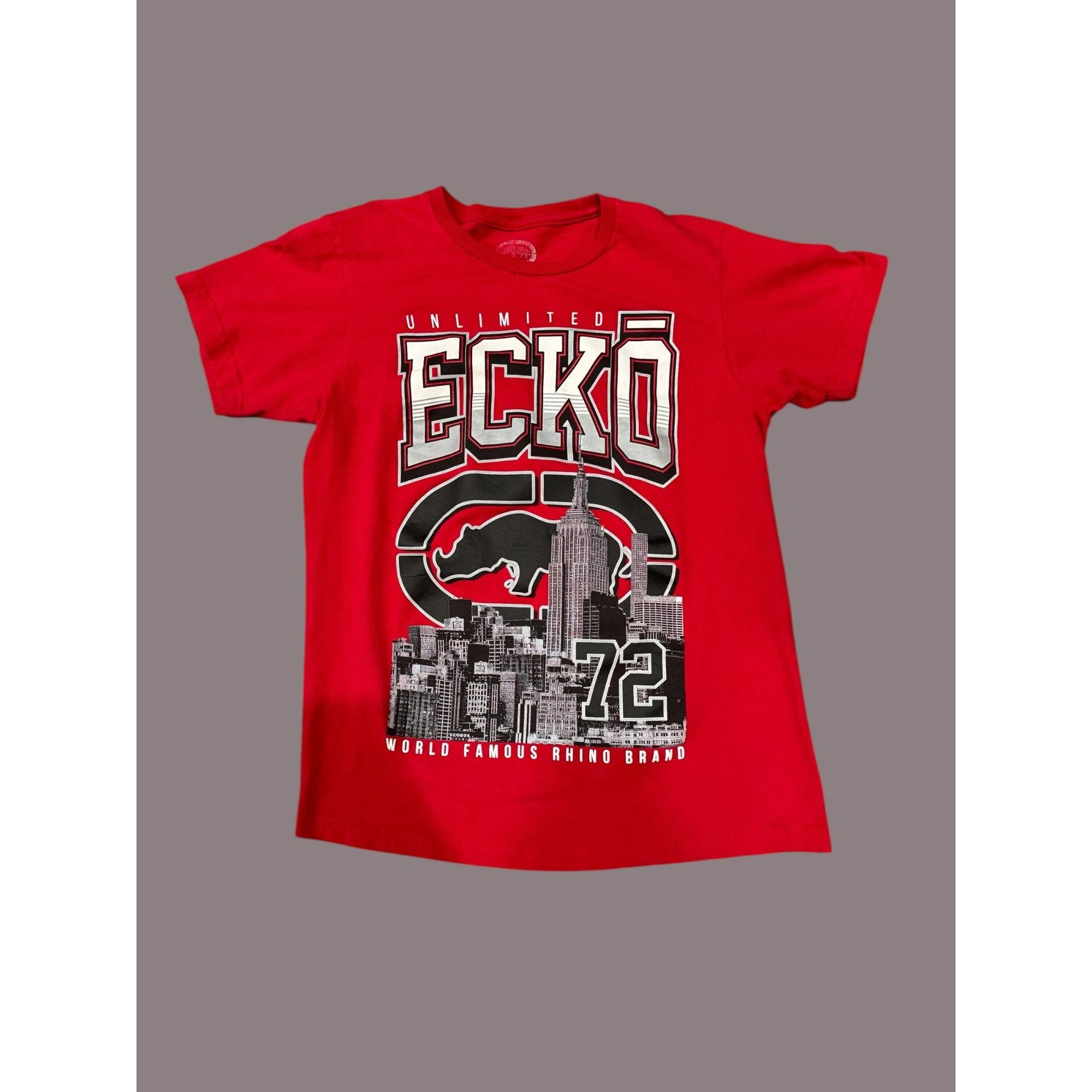 Ecko Unltd. Y2K Ecko Unltd "World Famous Rhino" T-Shirt Size US M / EU 48-50 / 2 - 1 Thumbnail