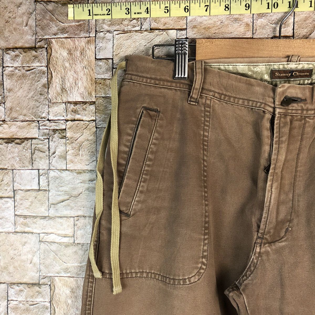 Japanese Brand Sunny Clouds Brown Cargo Multipocket Pants #A992 Size US 29 - 7 Thumbnail