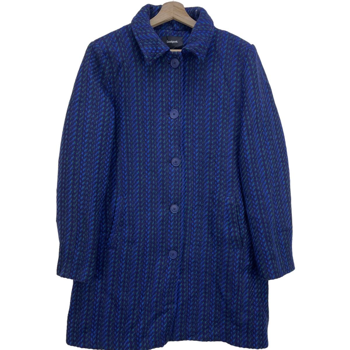 Aran Isles Knitwear Desigual Tweed Jacket Size S / US 4 / IT 40 - 3 Thumbnail