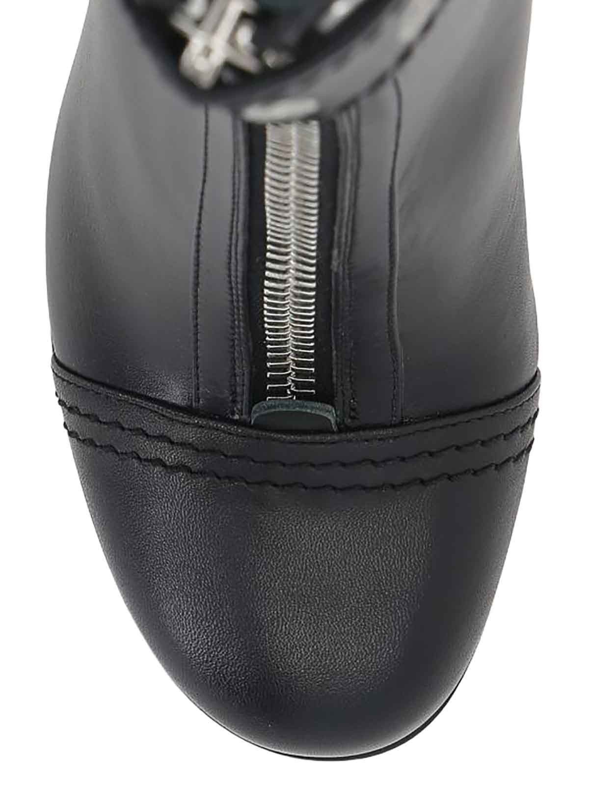 Alexander McQueen o1y0225 Ankle Boots in Black Size US 7.5 / IT 37.5 - 4 Thumbnail