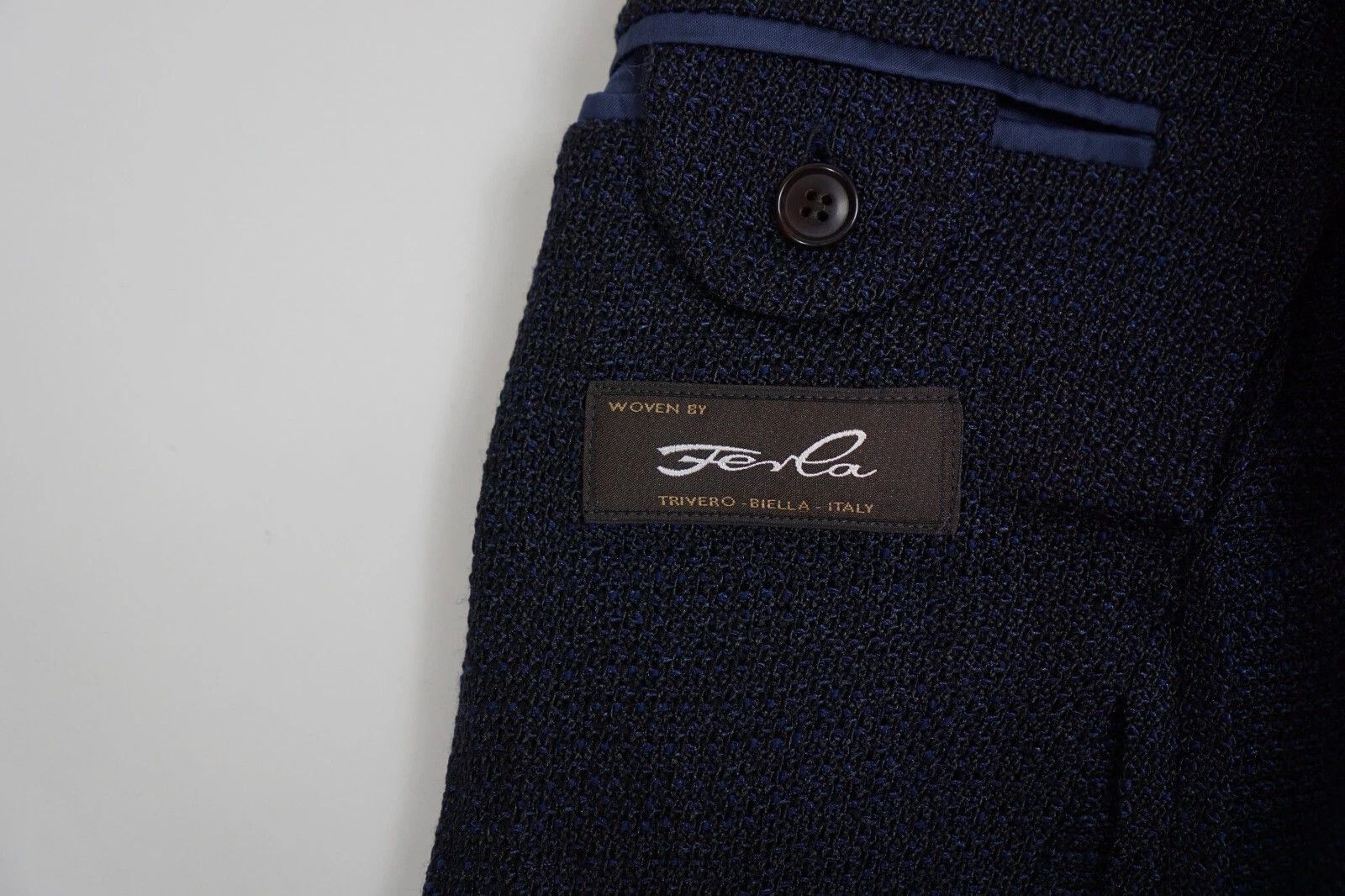 Suitsupply Men Suitsupply Blazer Havana Patch Wool Nylon Ferla UK/US32 Size 34S - 6 Thumbnail