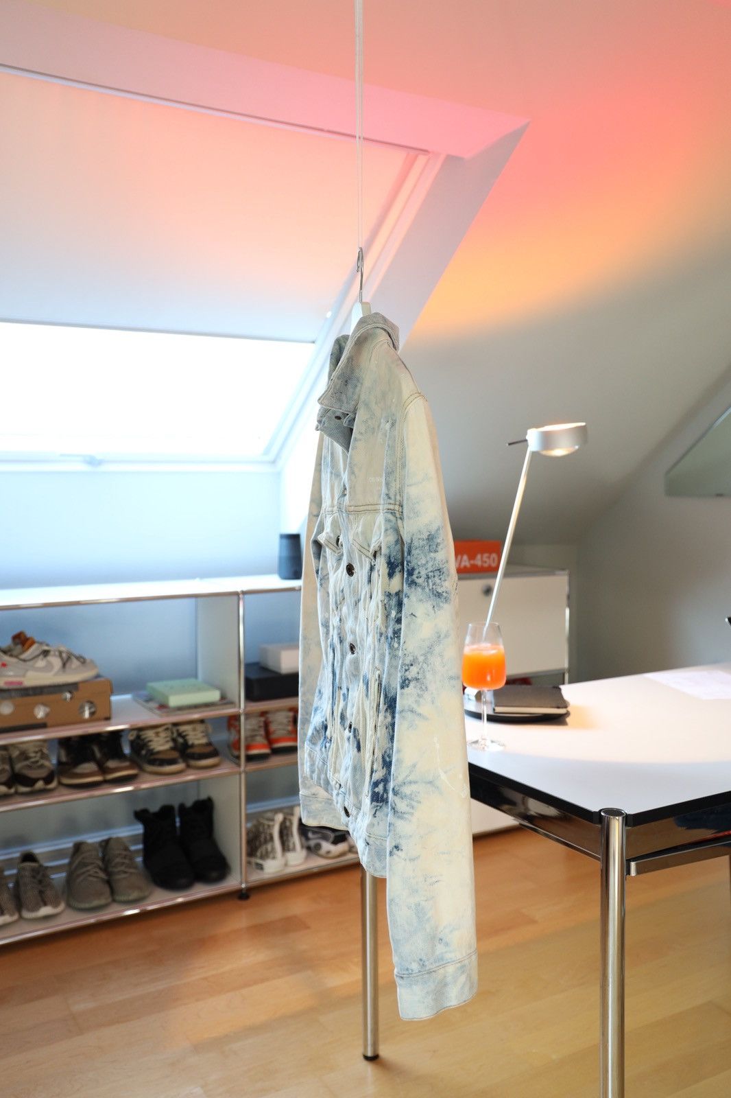 Off-White Off White Extreme Bleached Arrows Denim Jacket Size US M / EU 48-50 / 2 - 3 Thumbnail