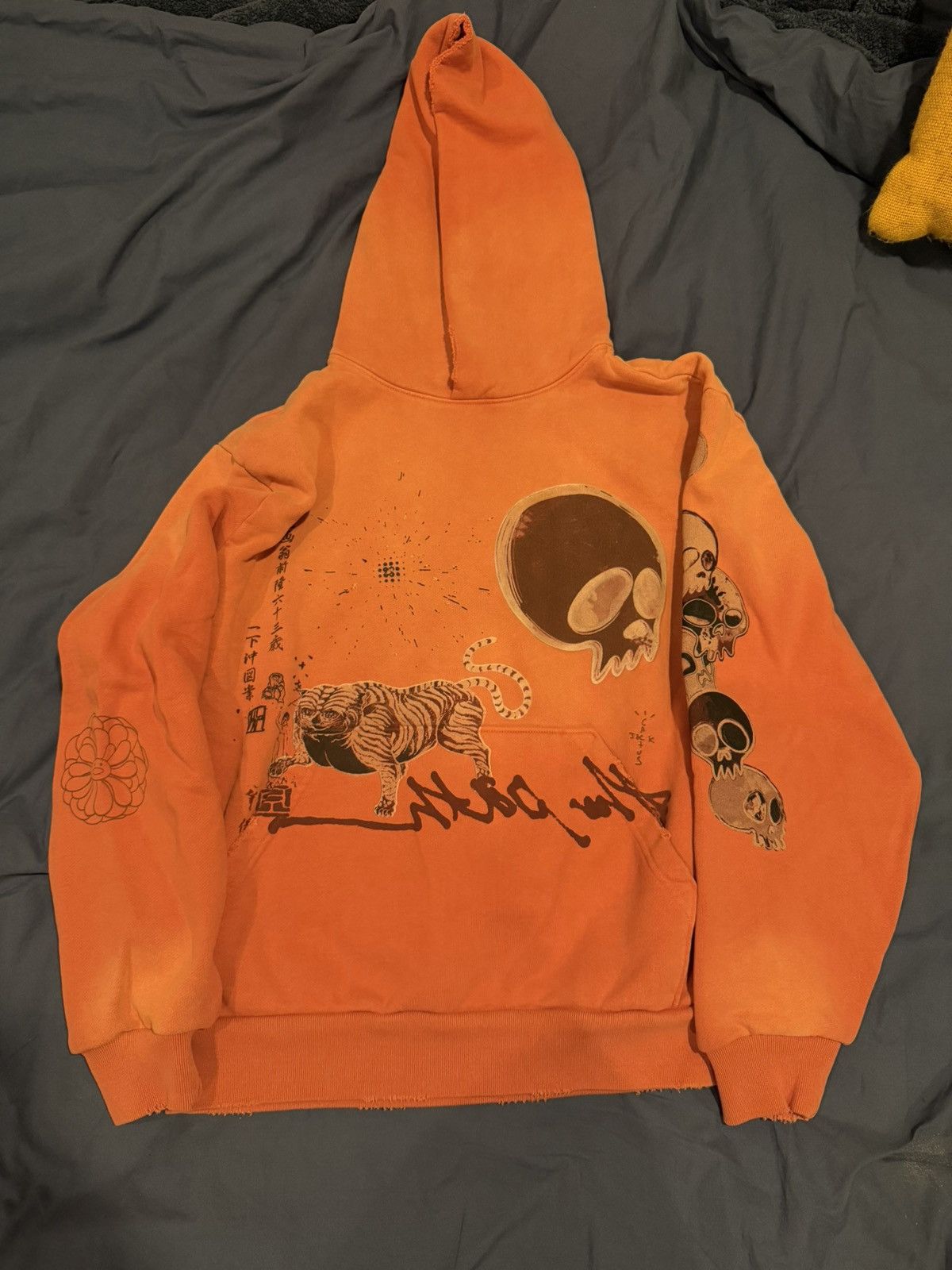 Travis Scott x Murakami The Path Hoodie Orange M Cactus Jack