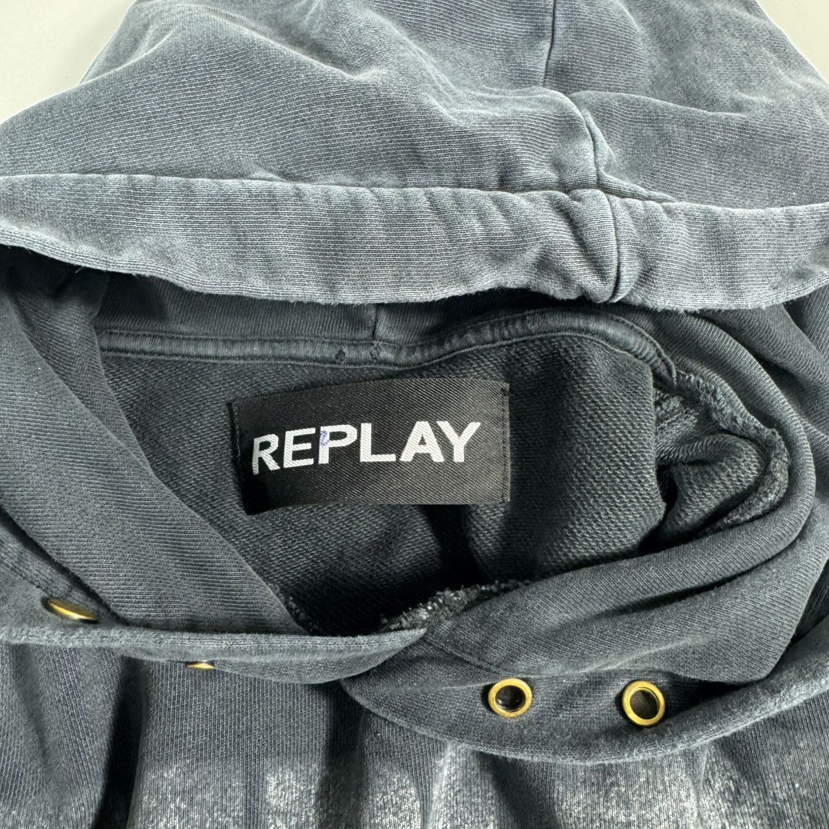 Replay × Vintage vintage 90s hoodie zip replay with a big eagle Size US S / EU 44-46 / 1 - 3 Thumbnail
