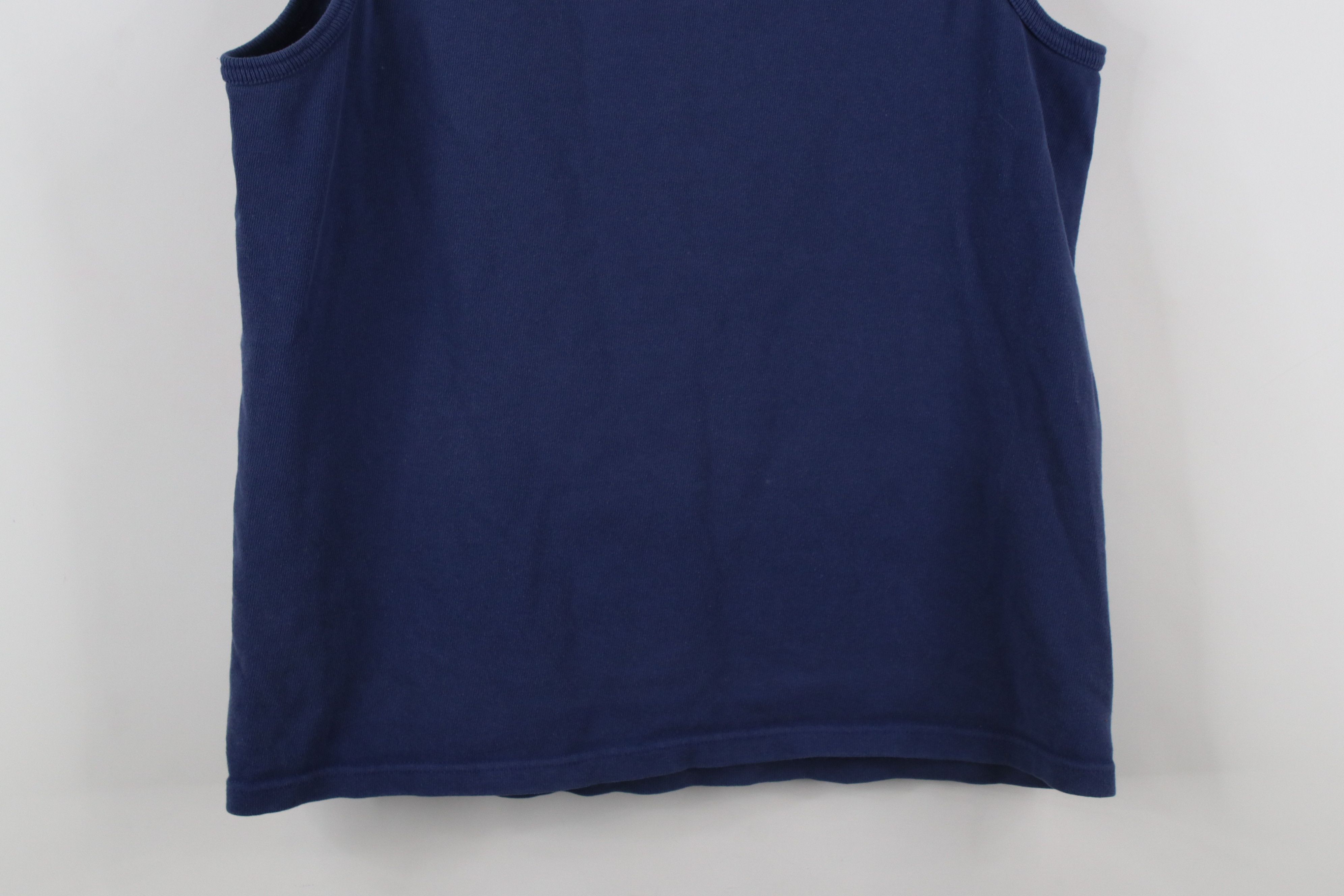 Vintage Vintage 90s Streetwear Ribbed Knit Sleeveless T-Shirt USA Size L / US 10 / IT 46 - 10 Thumbnail
