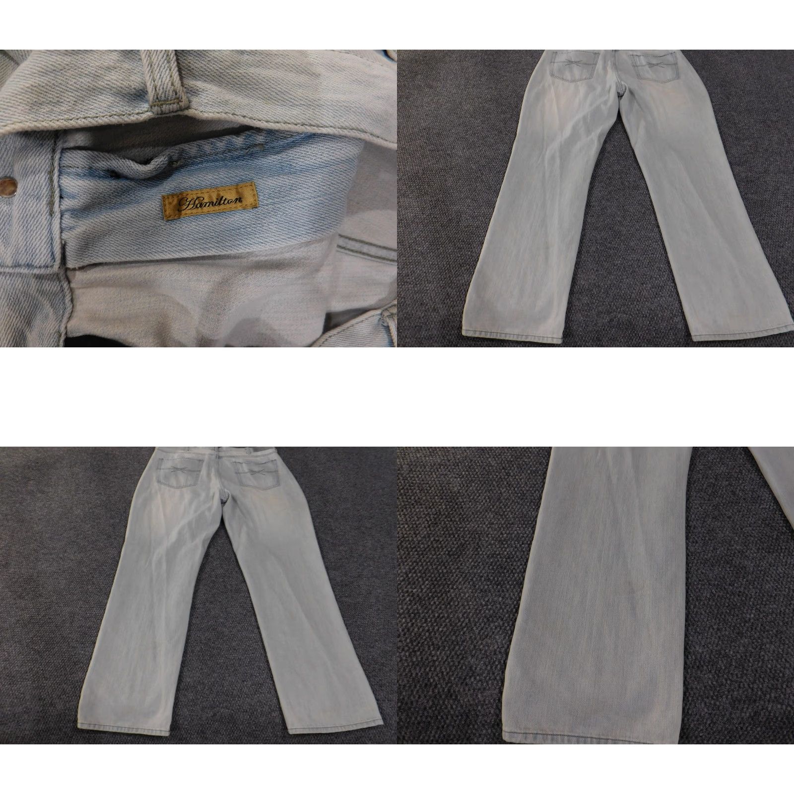 Sean John VINTAGE Sean John Jeans Mens 40 Light Wash Gray Hamilton Straight Leg Denim Distressed Size US 40 / EU 56 - 8 Thumbnail