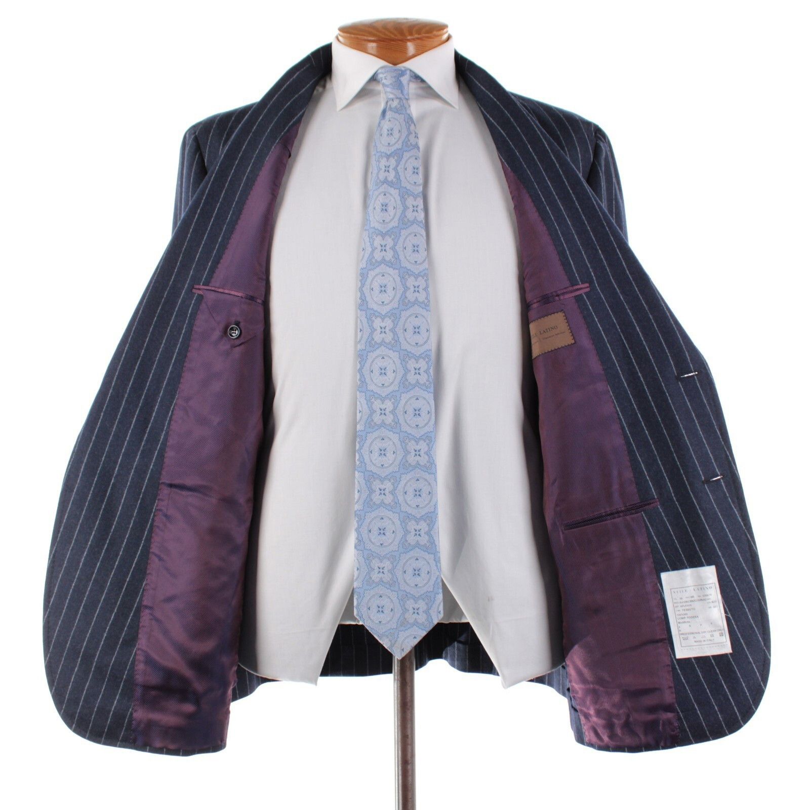 Other Stile Latino Suit Size US 46 Regular in Blue Size 46R - 7 Thumbnail