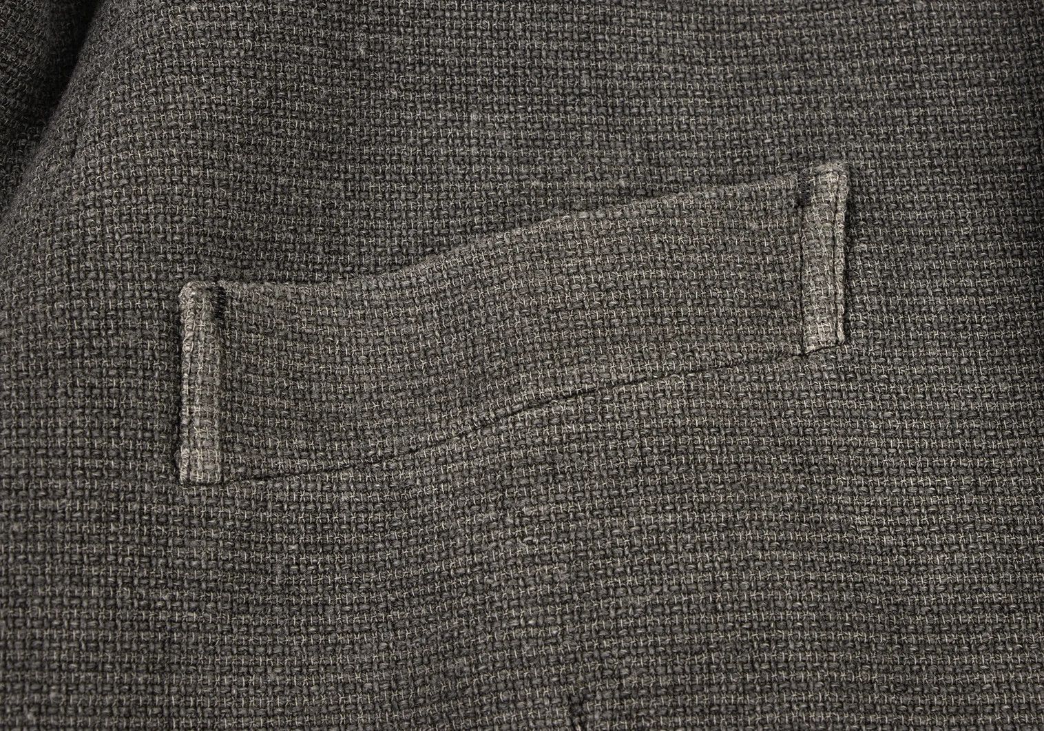 Issey Miyake Paper Blend Wool Jacket in Gray 3 Size US L / EU 52-54 / 3 - 6 Thumbnail