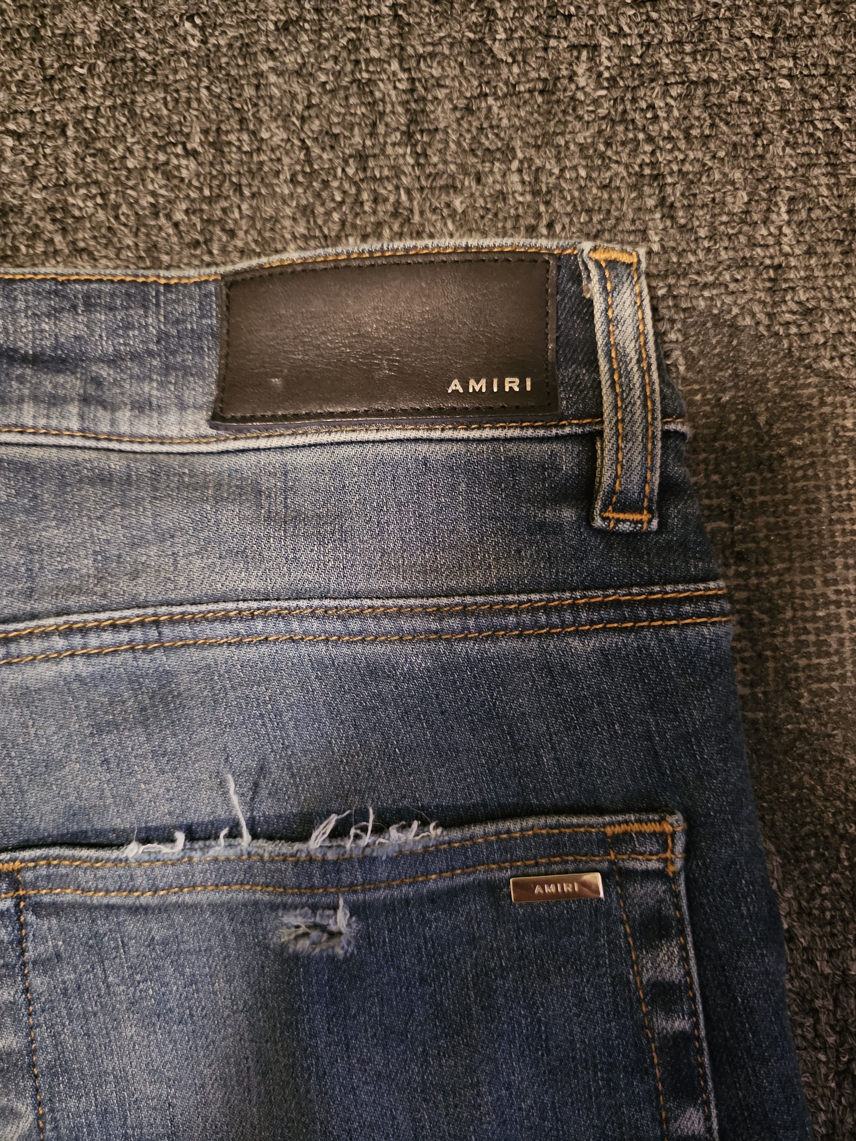 Amiri Amiri Men's Rip Jeans Size 32 Size US 32 / EU 48 - 5 Thumbnail