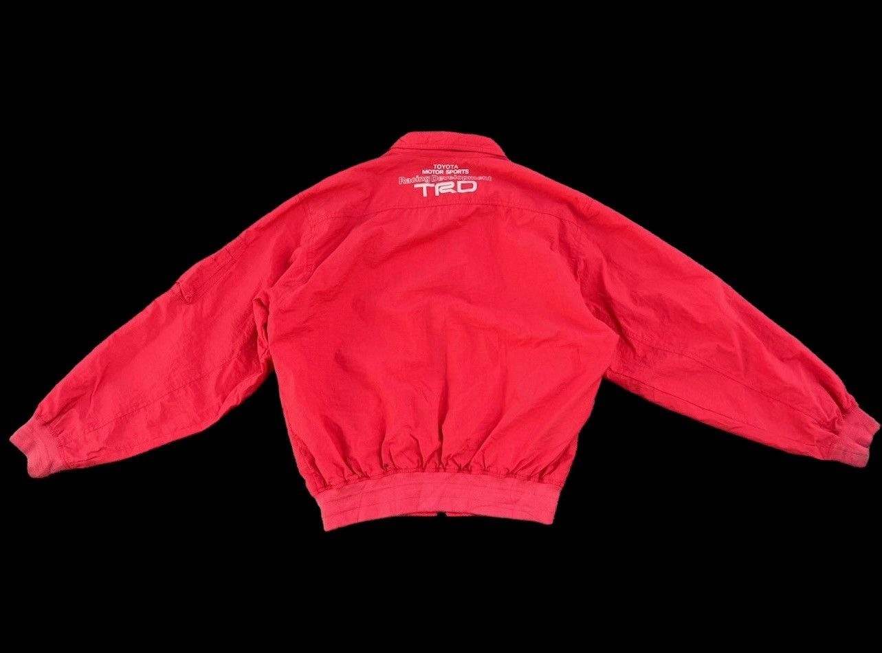 Vintage RARE!!! Vintage 80s Toyota TRD Light Bomber Jacket Red Size US M / EU 48-50 / 2 - 2 Thumbnail