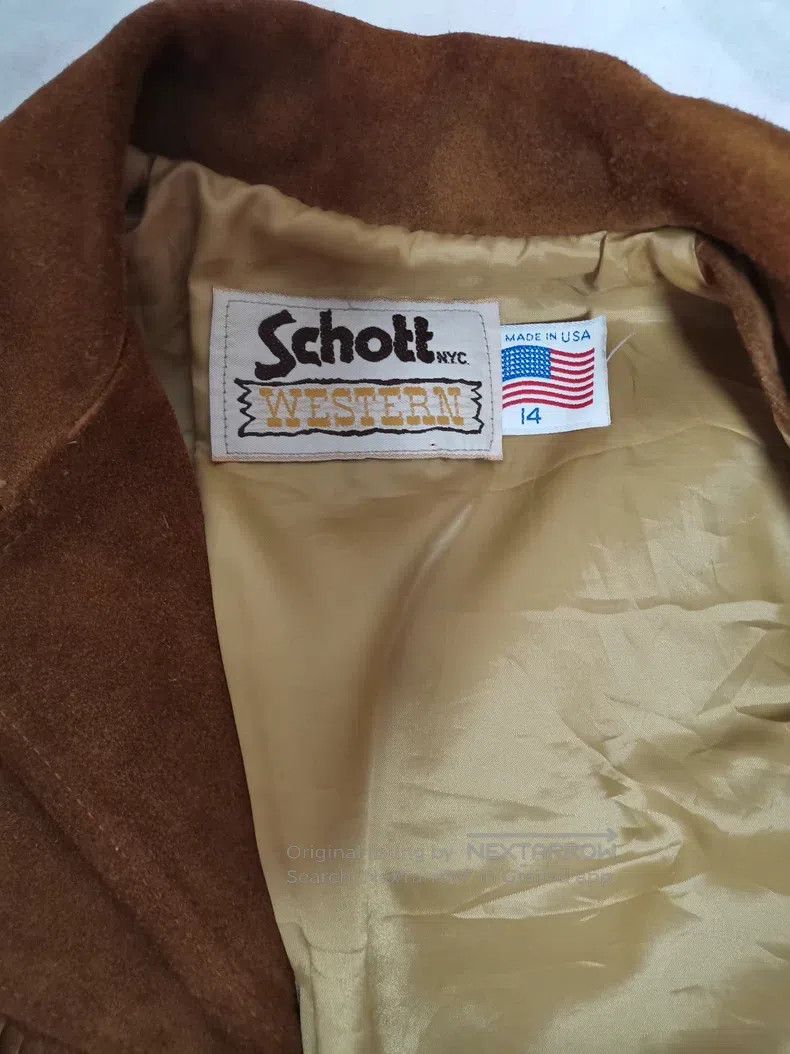 Schott Schott NYC vintage western fringed leather jacket Size US M / EU 48-50 / 2 - 3 Thumbnail
