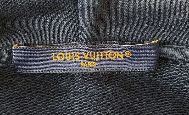 Louis Vuitton LV Navy Embroidered Hoodie XS. Size US XS / EU 42 / 0 - 7 Thumbnail